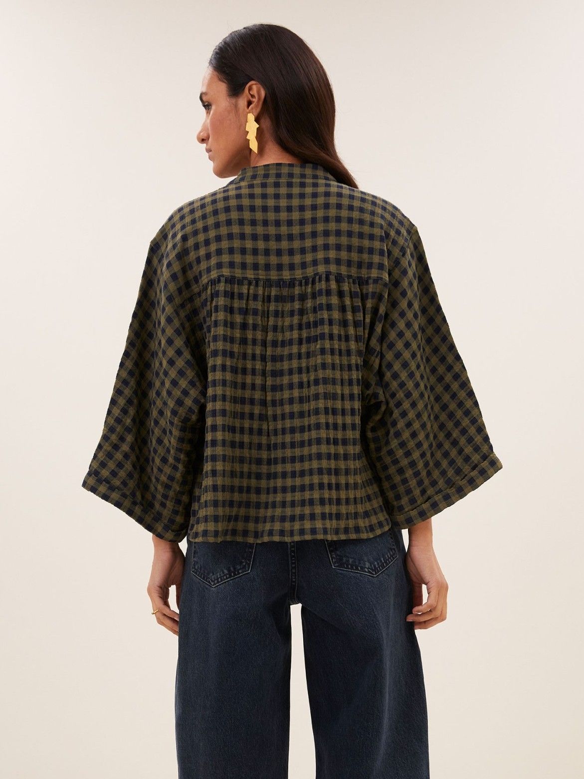 BY-BAR - BLOUSE - Groen