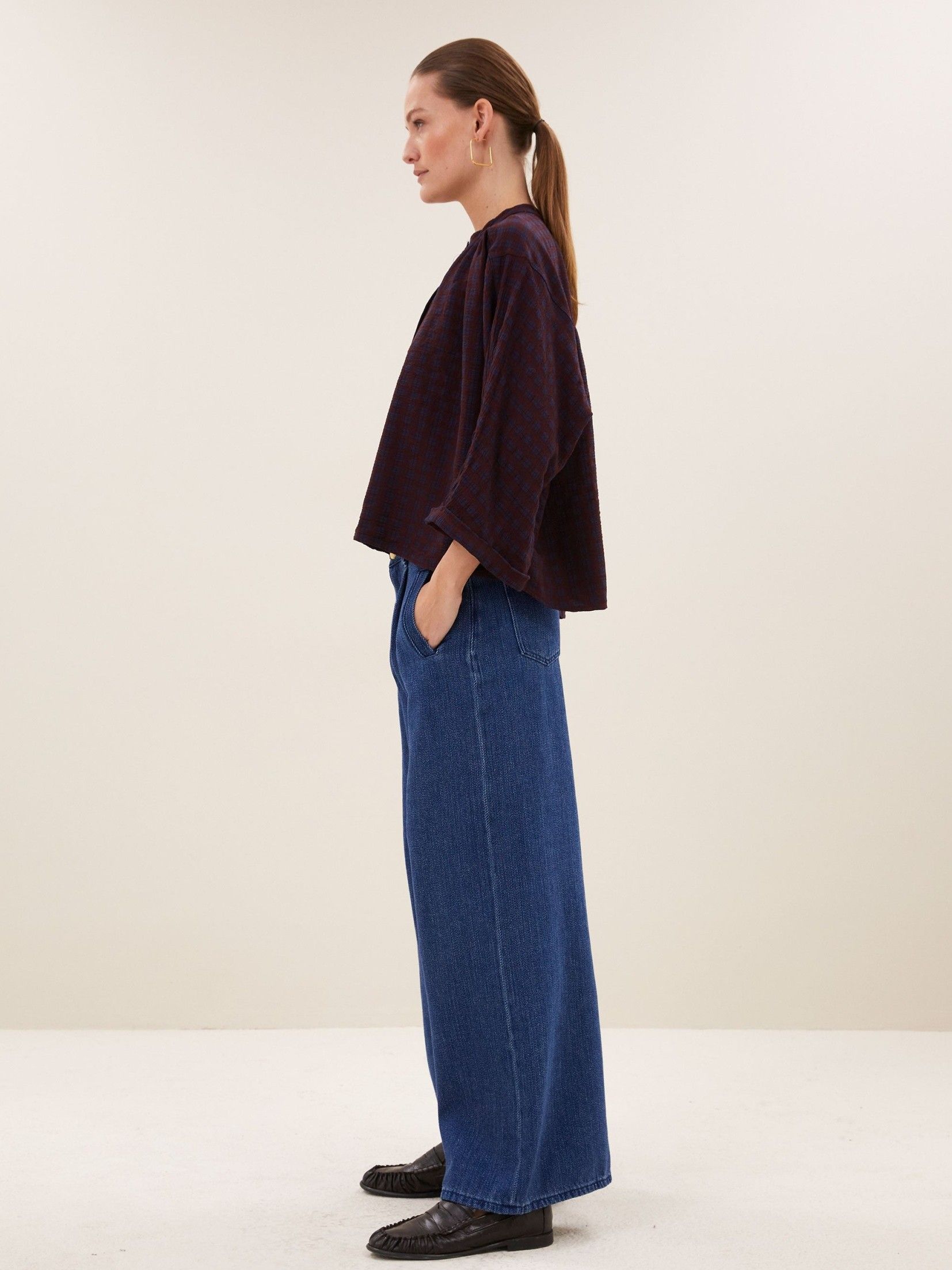 BY-BAR - BLOUSE - Rood