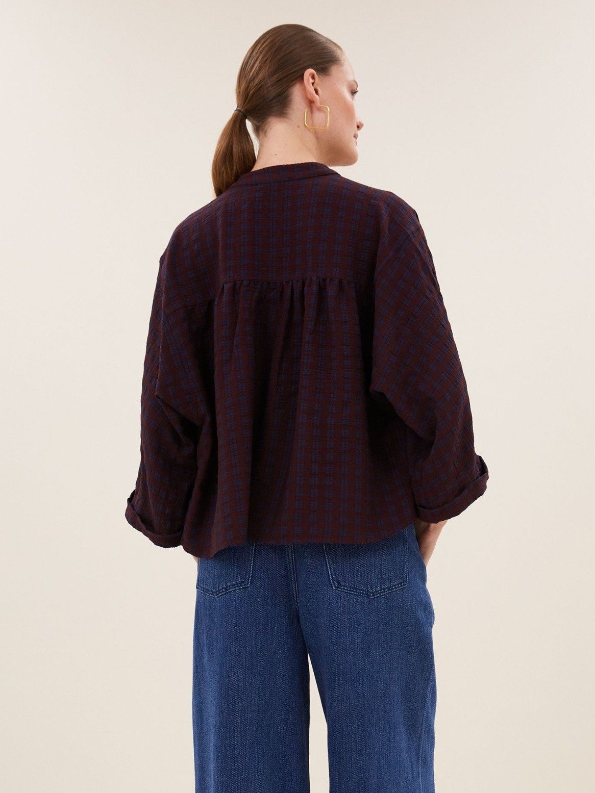 BY-BAR - BLOUSE - Rood