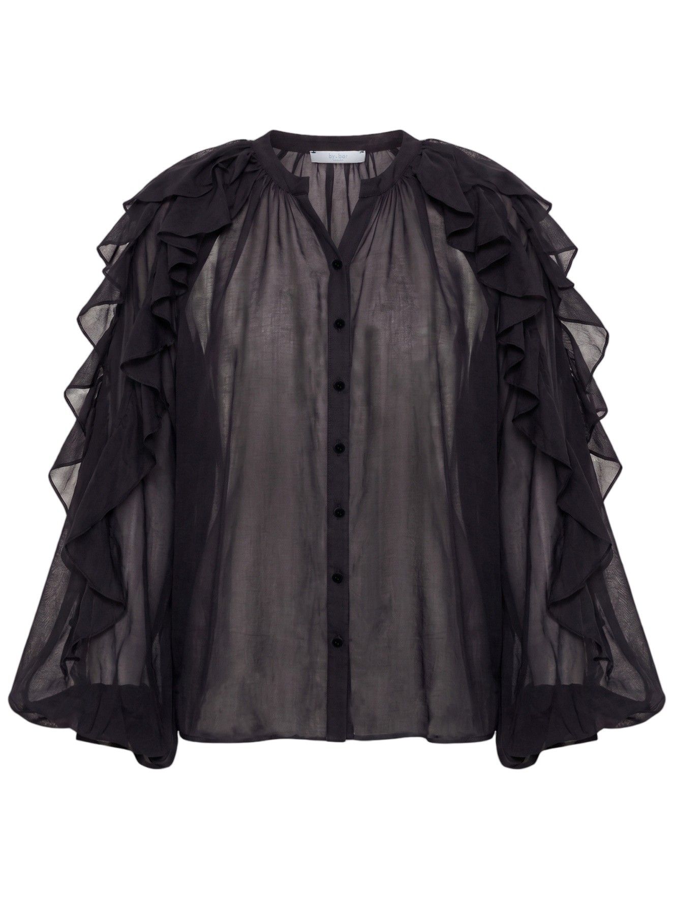 BY-BAR - BLOUSE - Zwart
