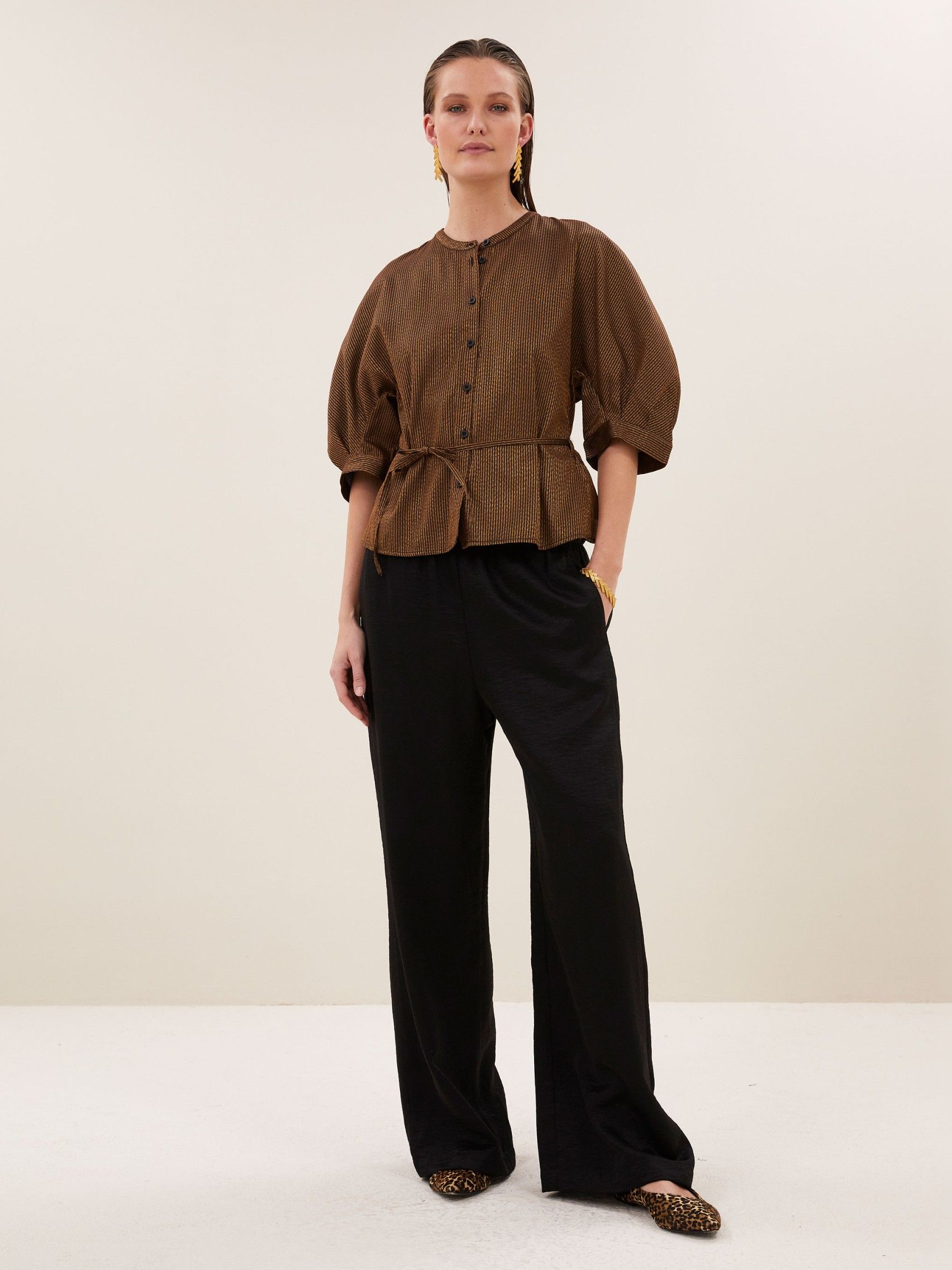 BY-BAR - BROEK - Zwart
