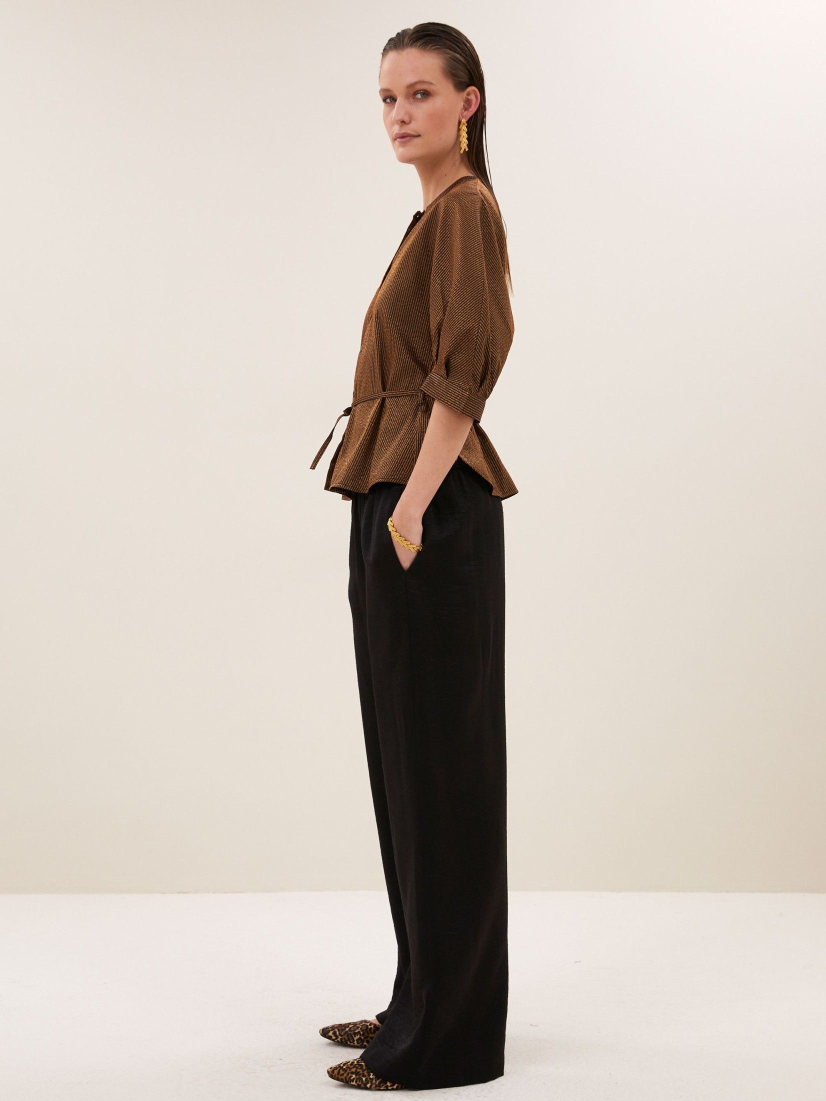 BY-BAR - BROEK - Zwart
