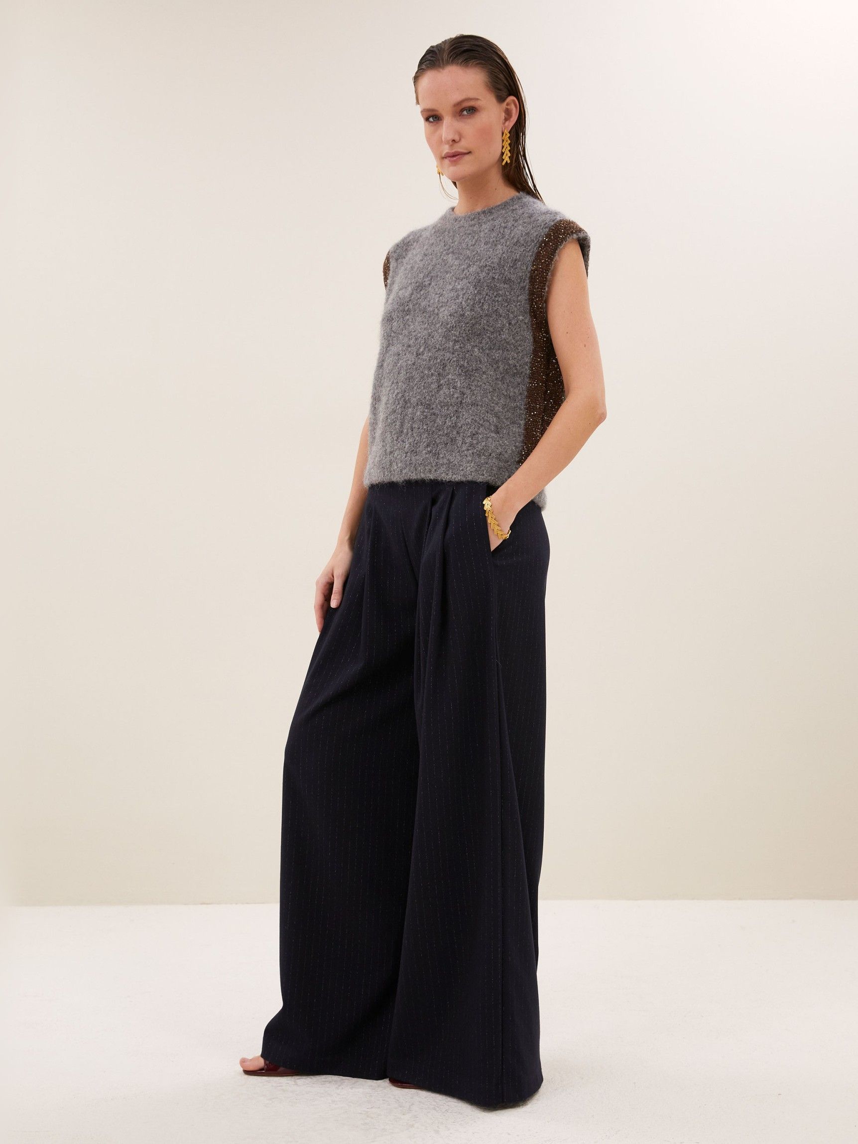 BY-BAR - BROEK - Blauw