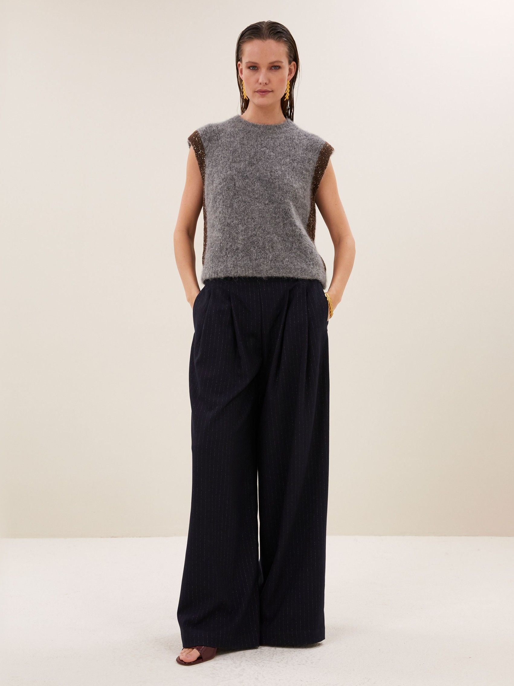 BY-BAR - BROEK - Blauw