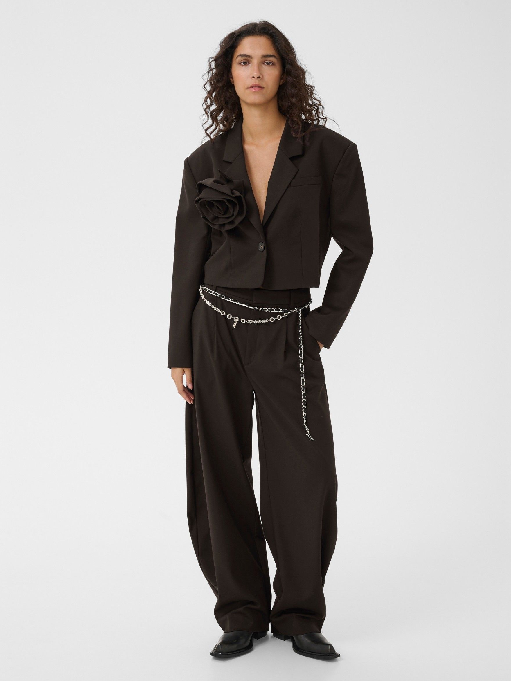 GESTUZ - BROEK - Bruin