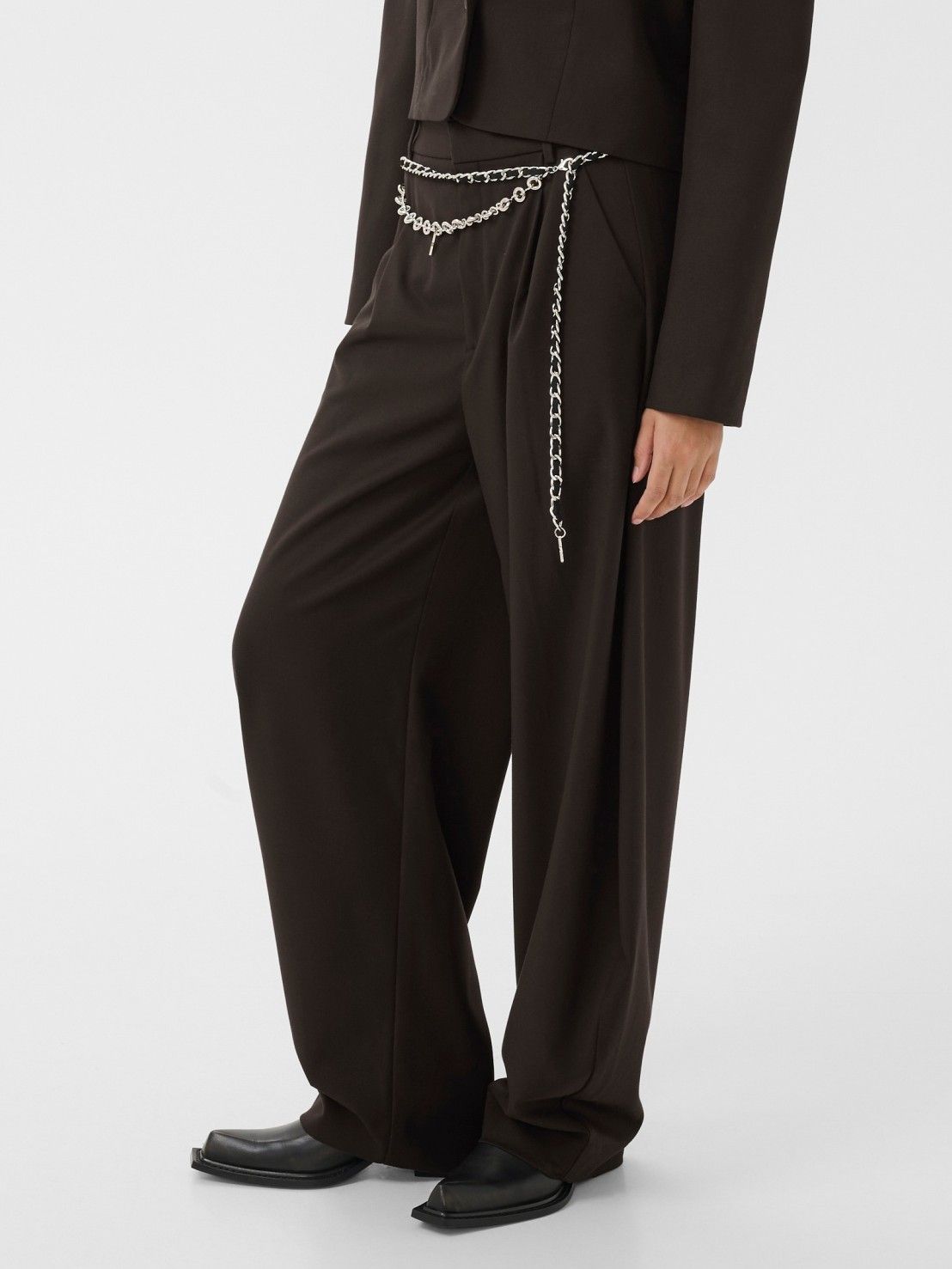 GESTUZ - BROEK - Bruin