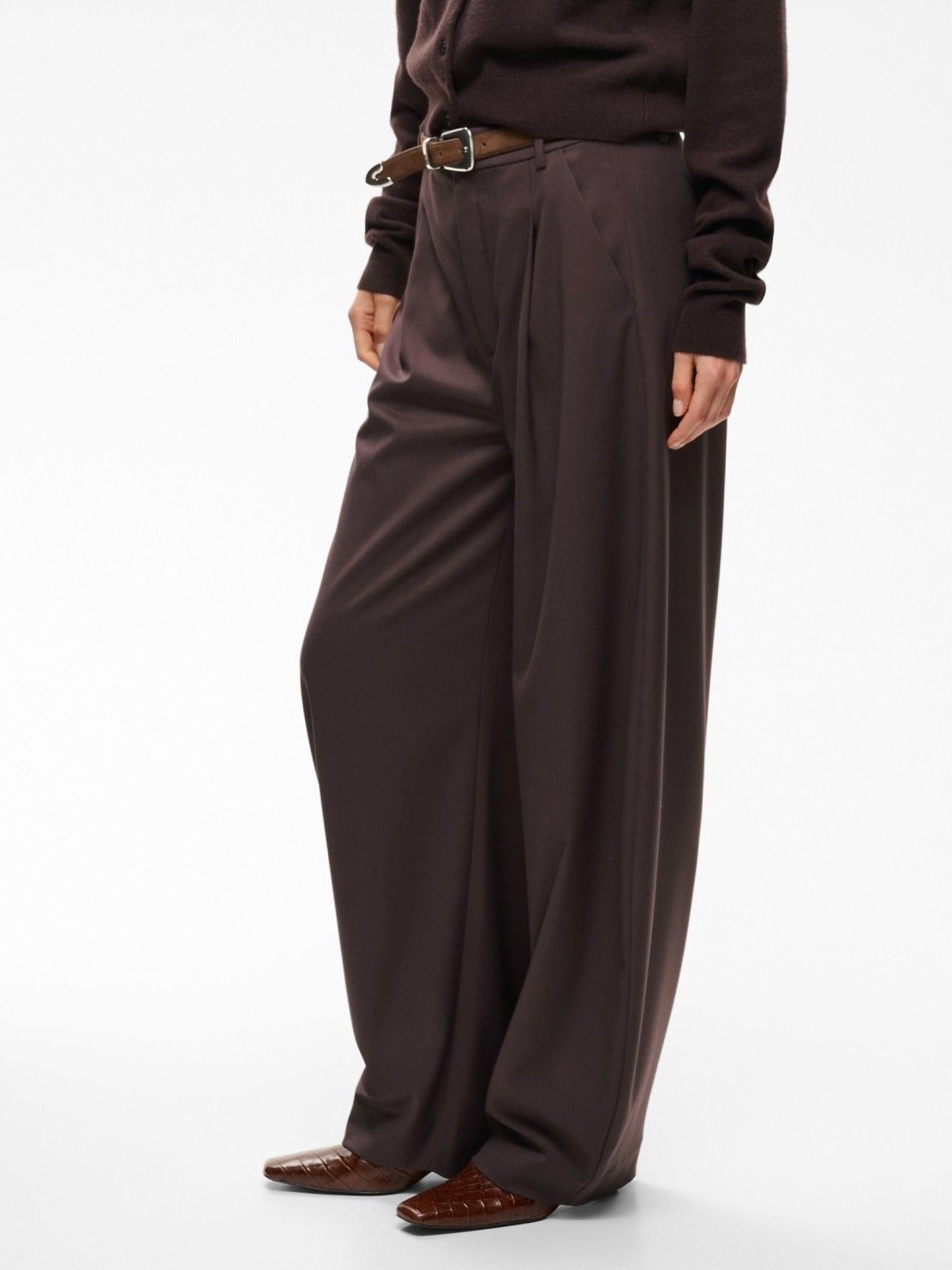 GESTUZ - BROEK - Paars
