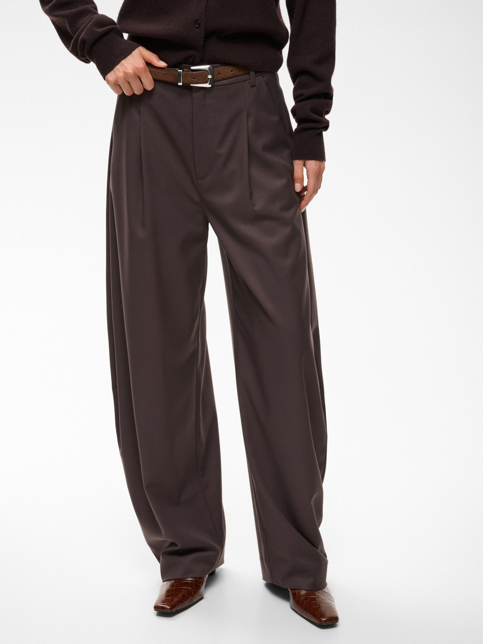 GESTUZ - BROEK - Paars
