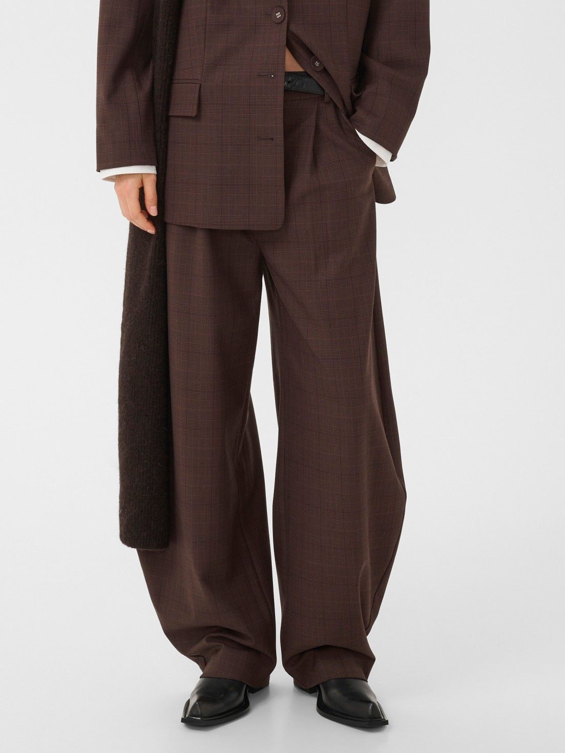 GESTUZ - BROEK - Bruin
