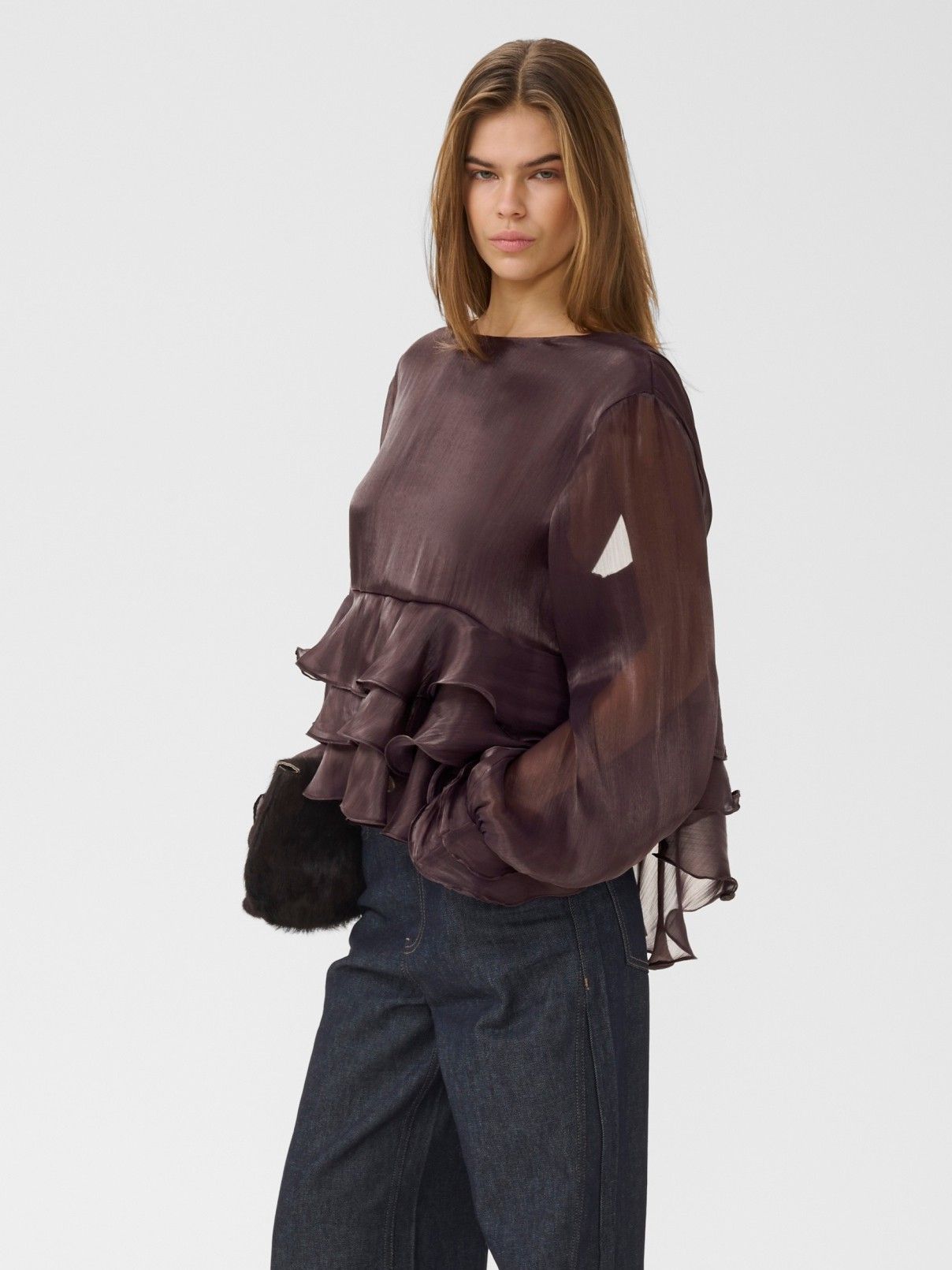 GESTUZ - BLOUSE - Paars