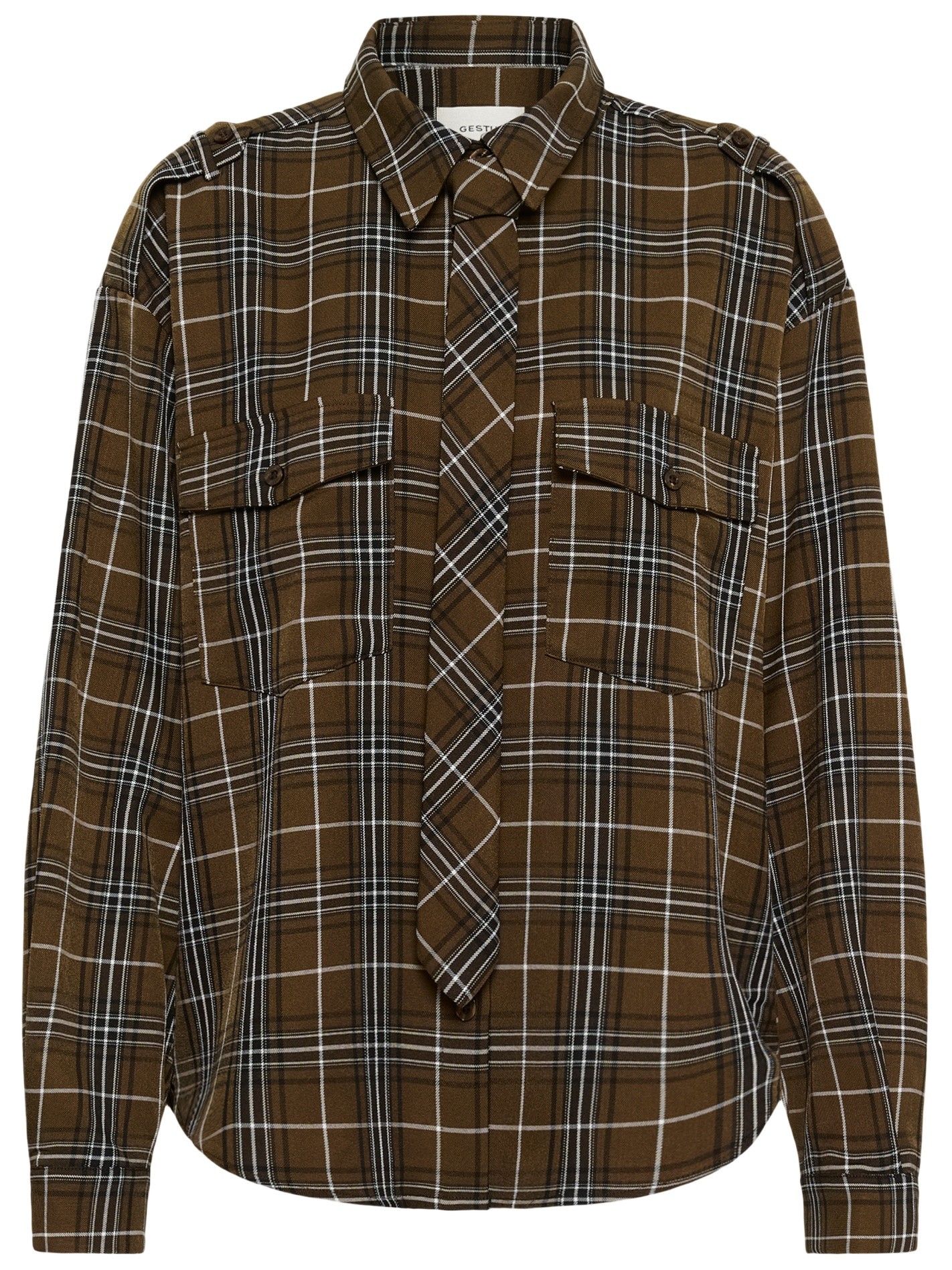 GESTUZ - BLOUSE - Groen