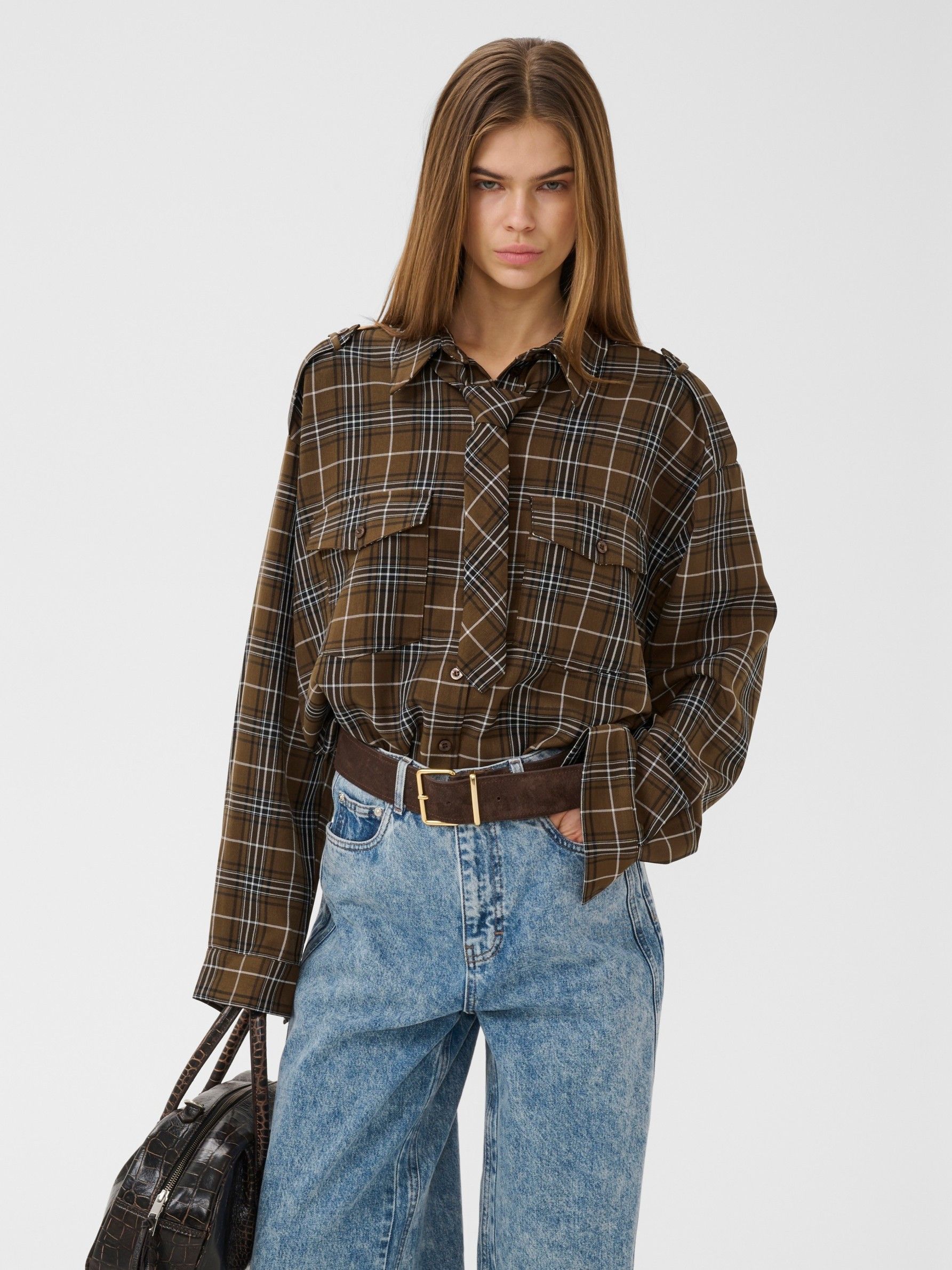 GESTUZ - BLOUSE - Groen