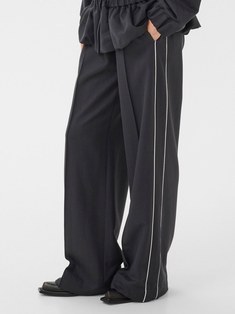 GESTUZ - BROEK - Grijs