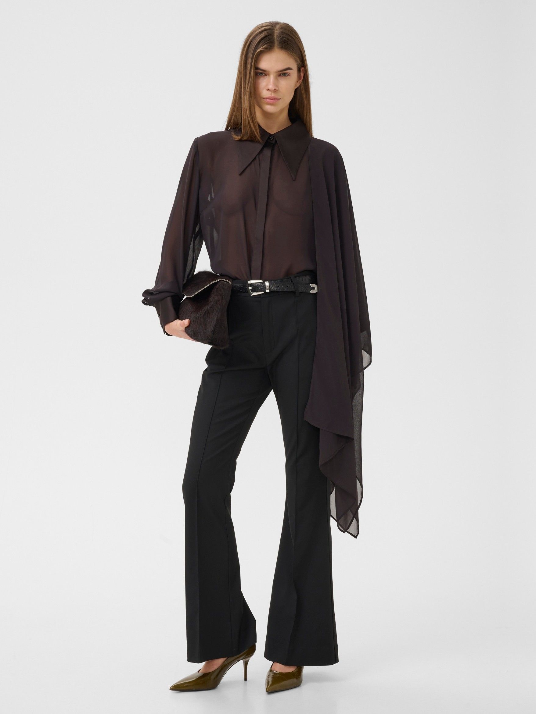 GESTUZ - BLOUSE - Bruin