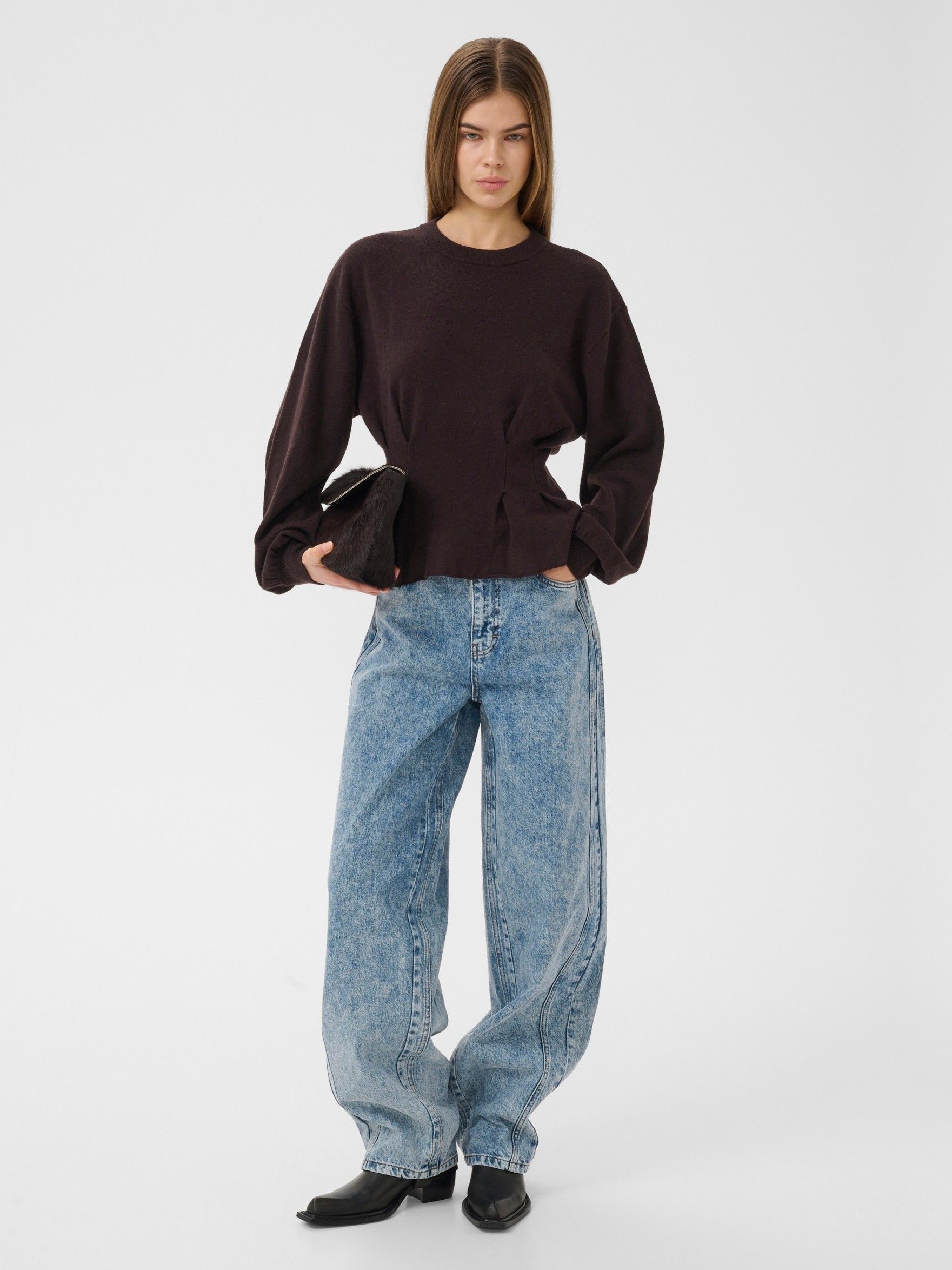 GESTUZ - JEANS - Blauw