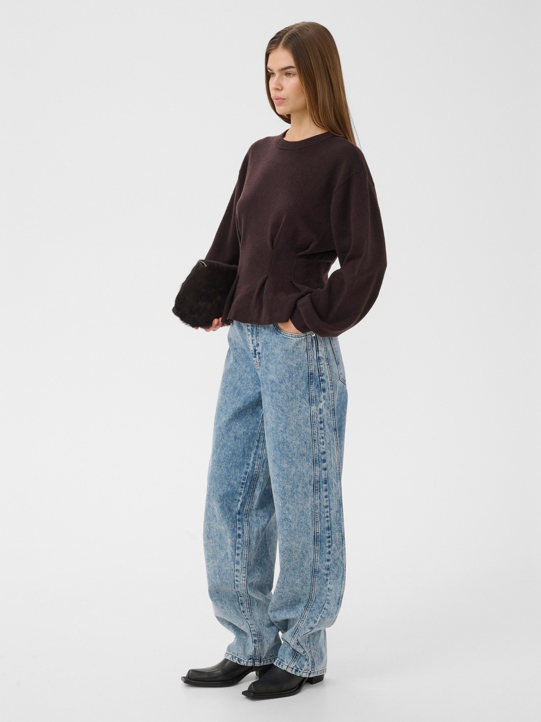 GESTUZ - JEANS - Blauw