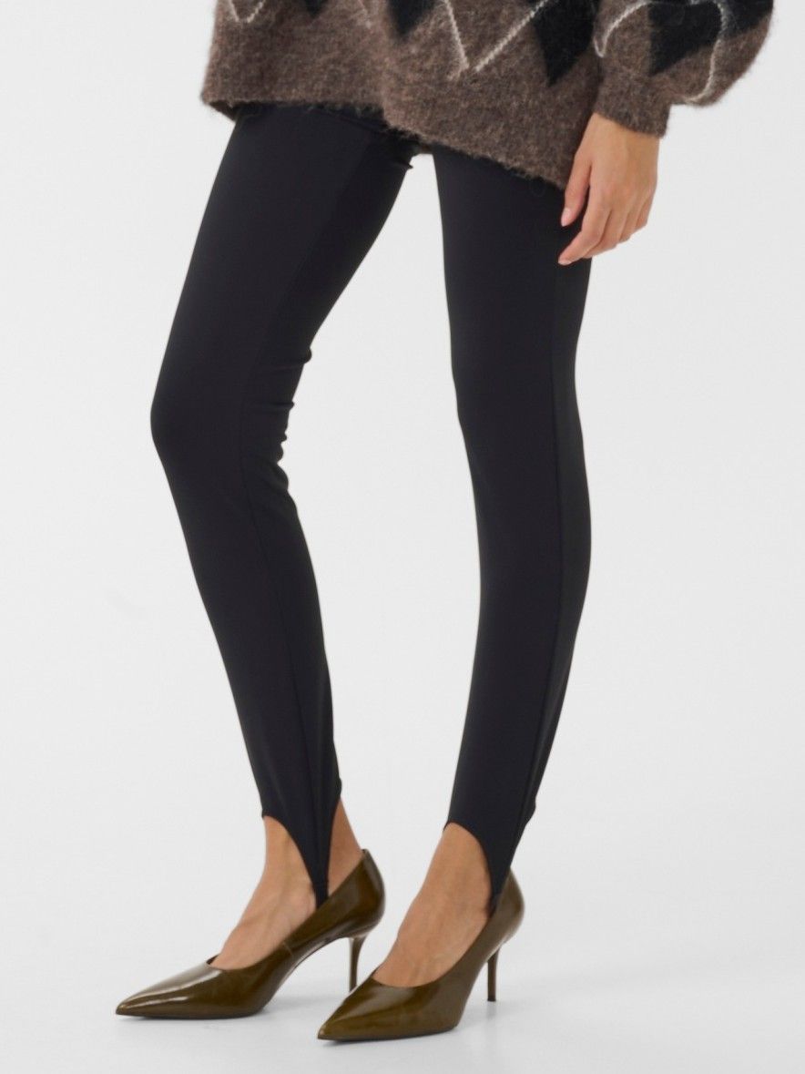 GESTUZ - BROEK - Zwart
