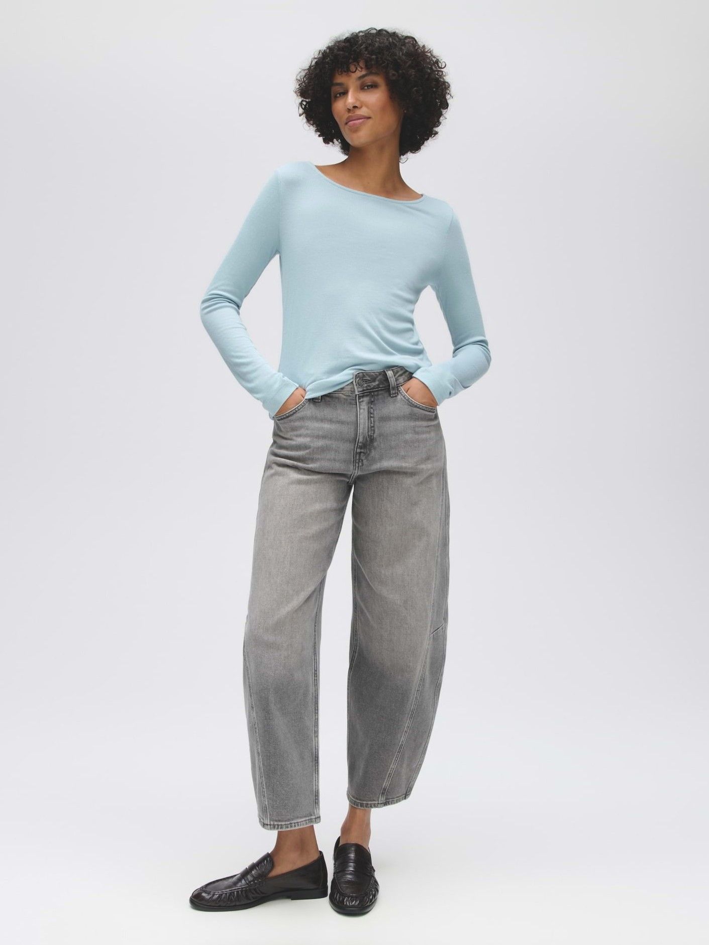 OPUS - SHIRT - Blauw