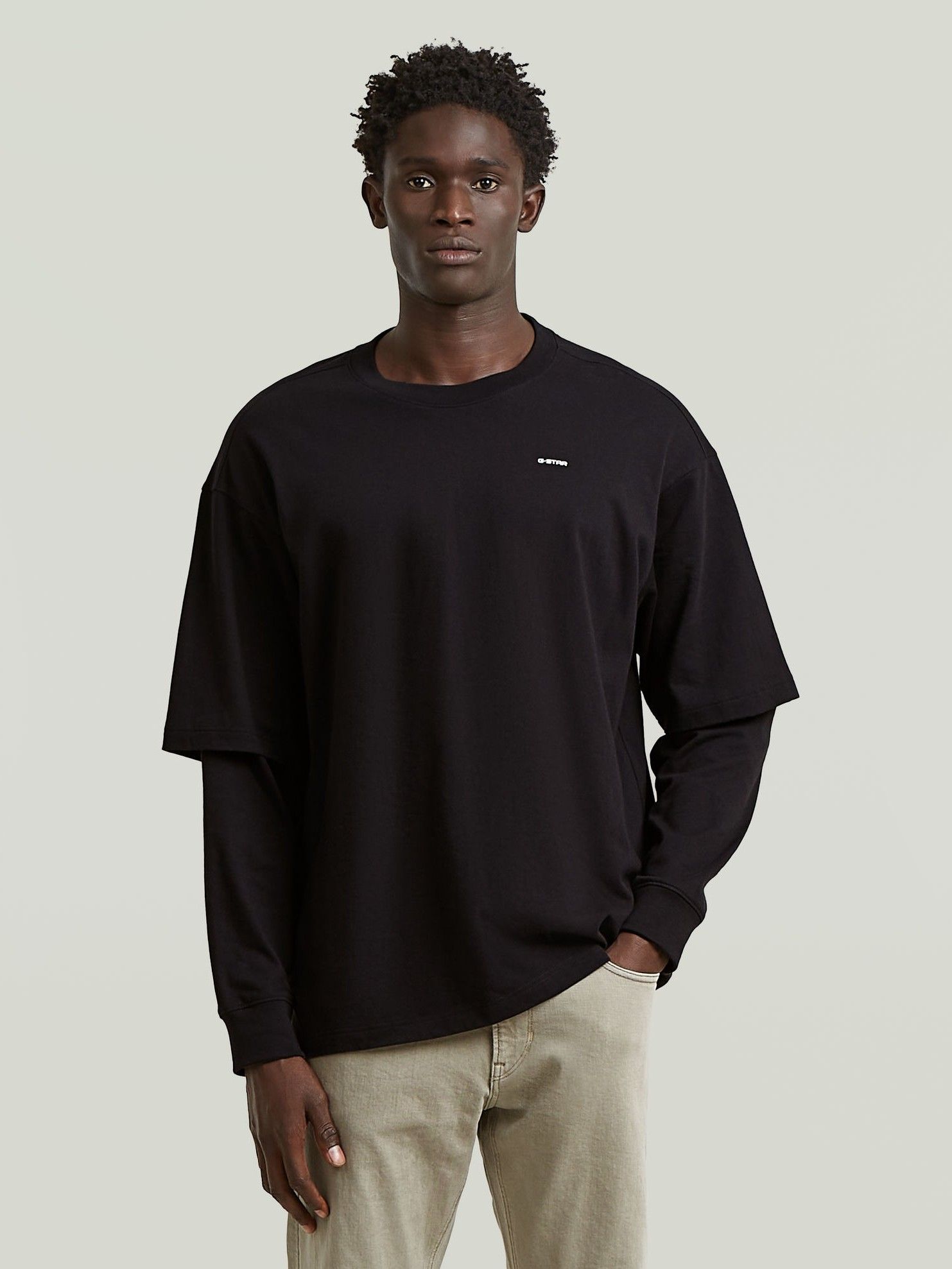 G-STAR - TSHIRT - Zwart