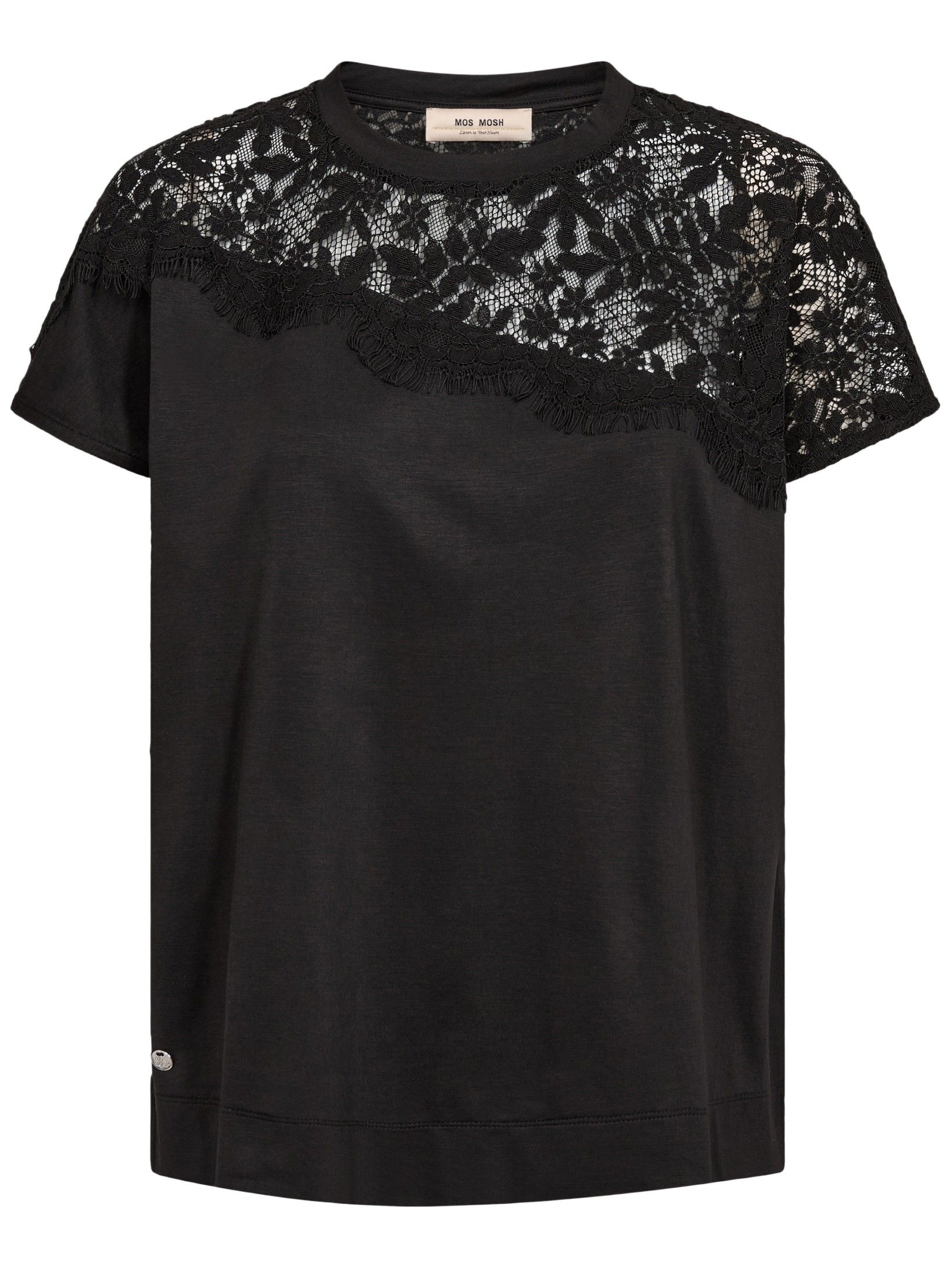 MOSMOSH - SHIRT - Zwart