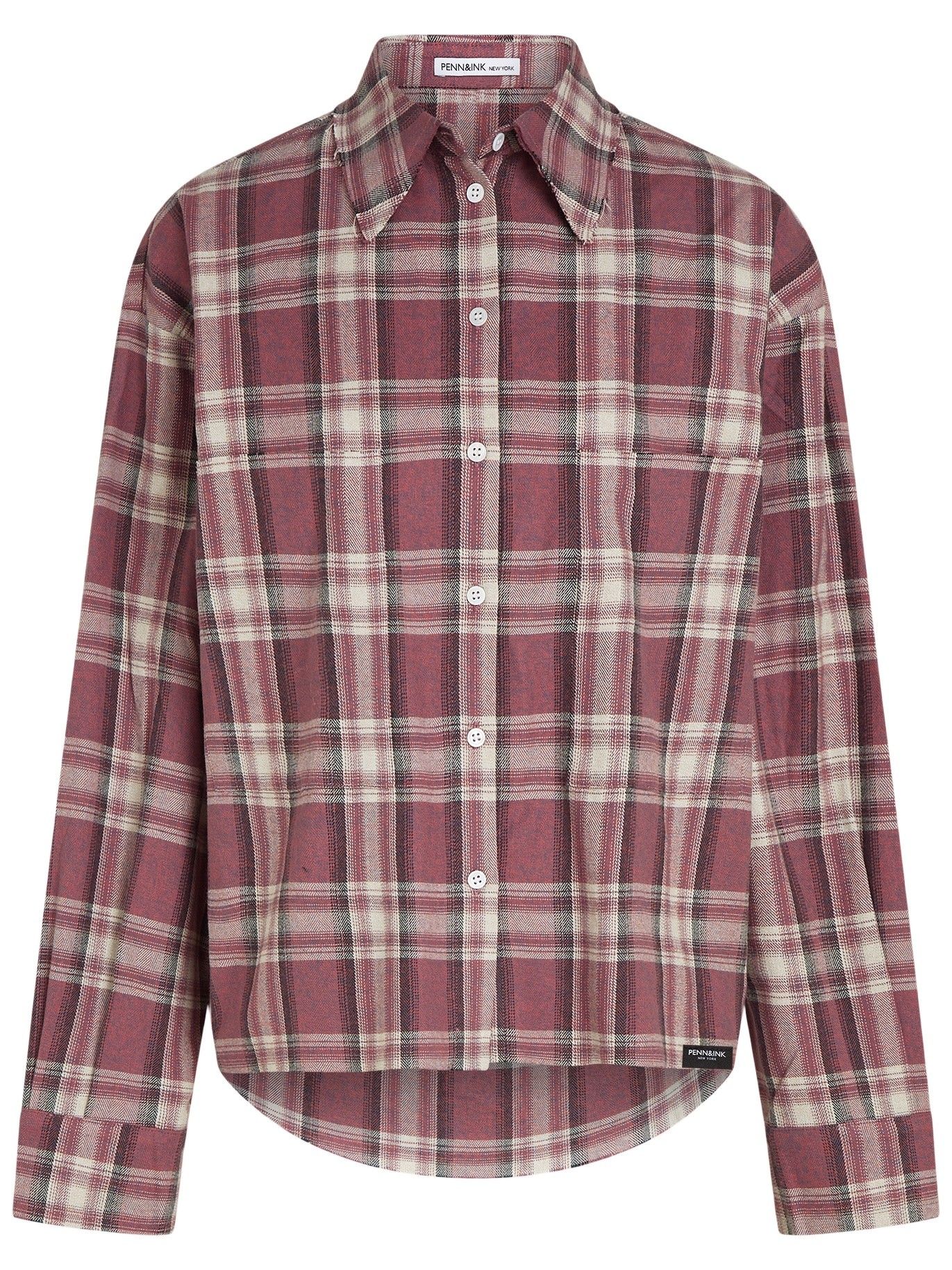 PENN & INK - BLOUSE - Rood