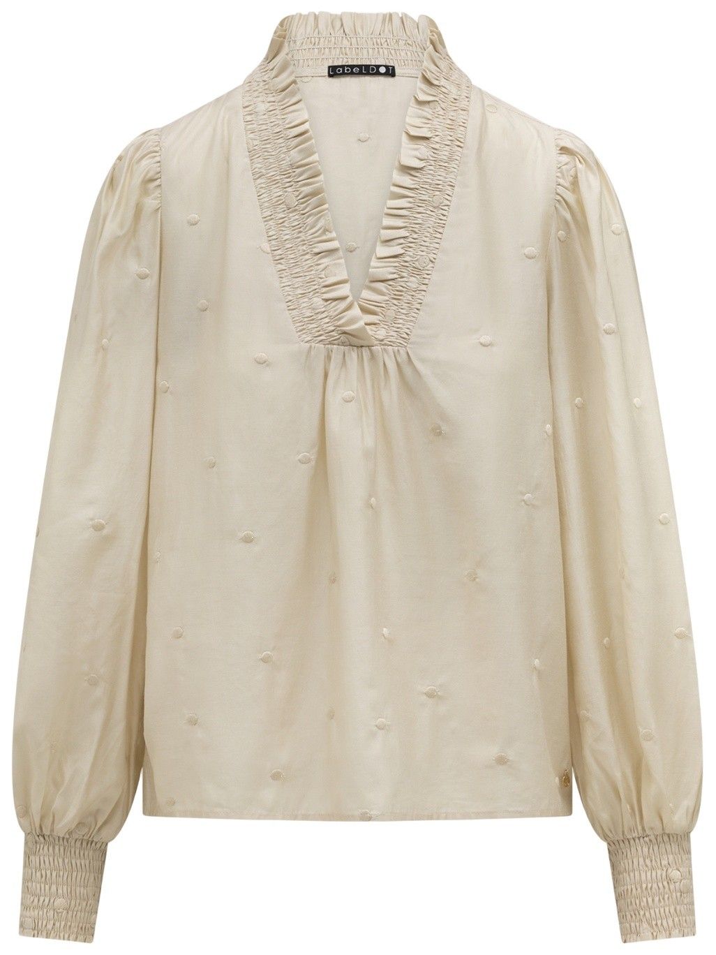 LABEL DOT - BLOUSE - Beige