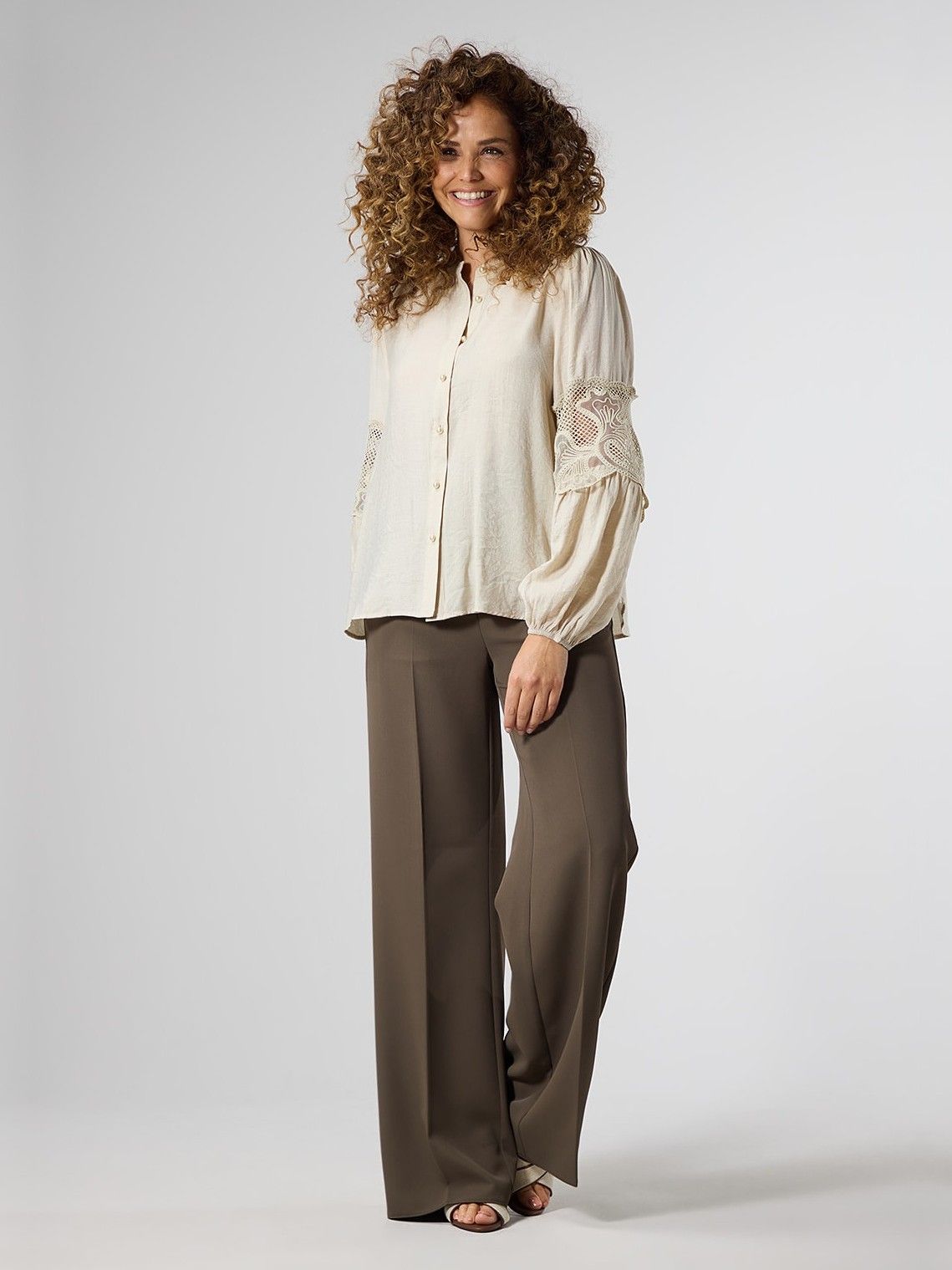 LABEL DOT - BLOUSE - Beige