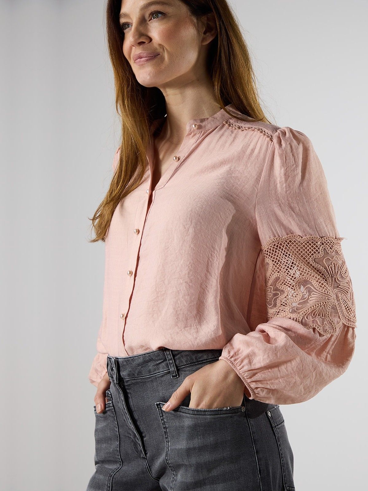 LABEL DOT - BLOUSE - Roze