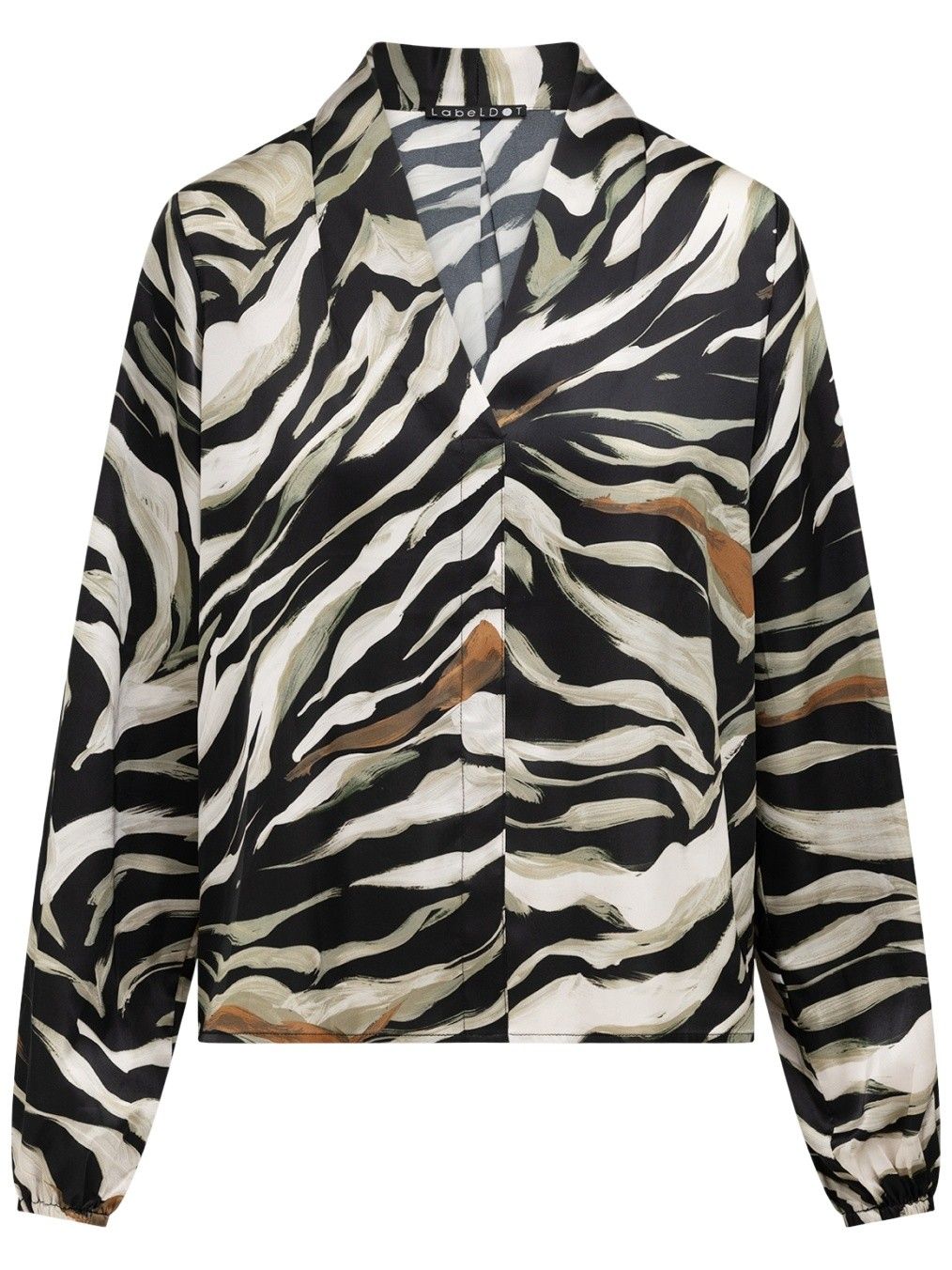 LABEL DOT - BLOUSE - Zwart