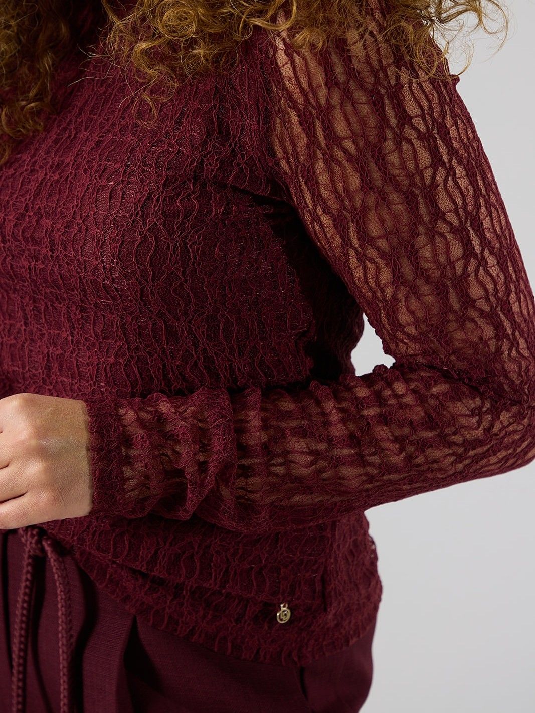 LABEL DOT - SHIRT - Rood