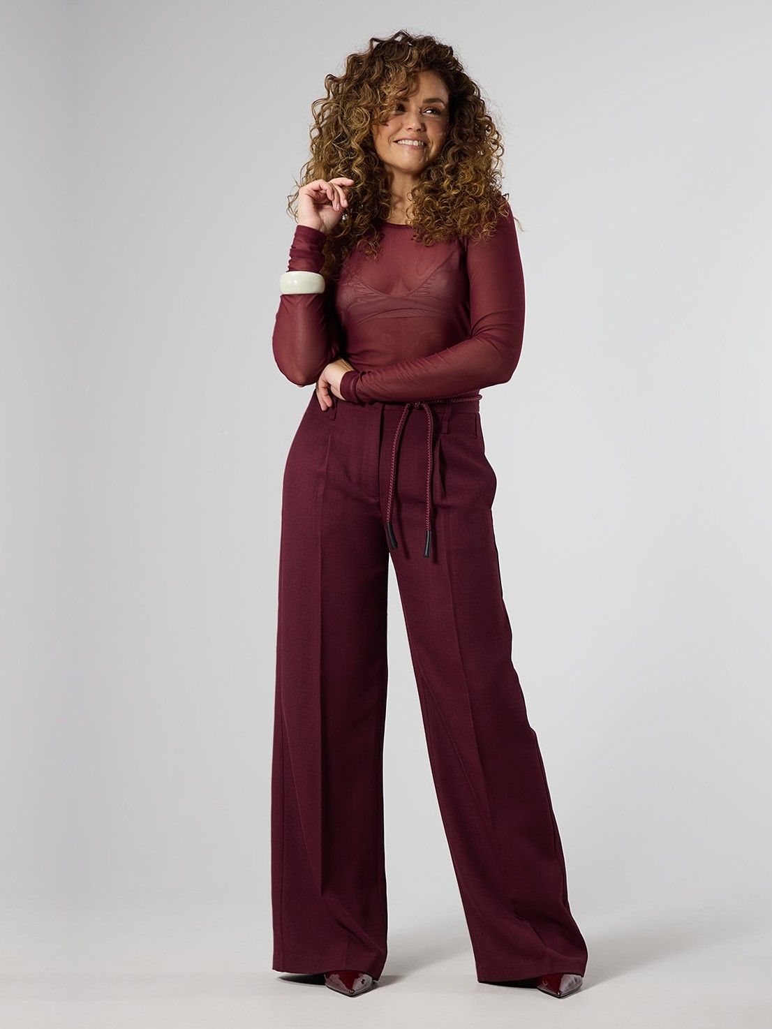 LABEL DOT - SHIRT - Rood