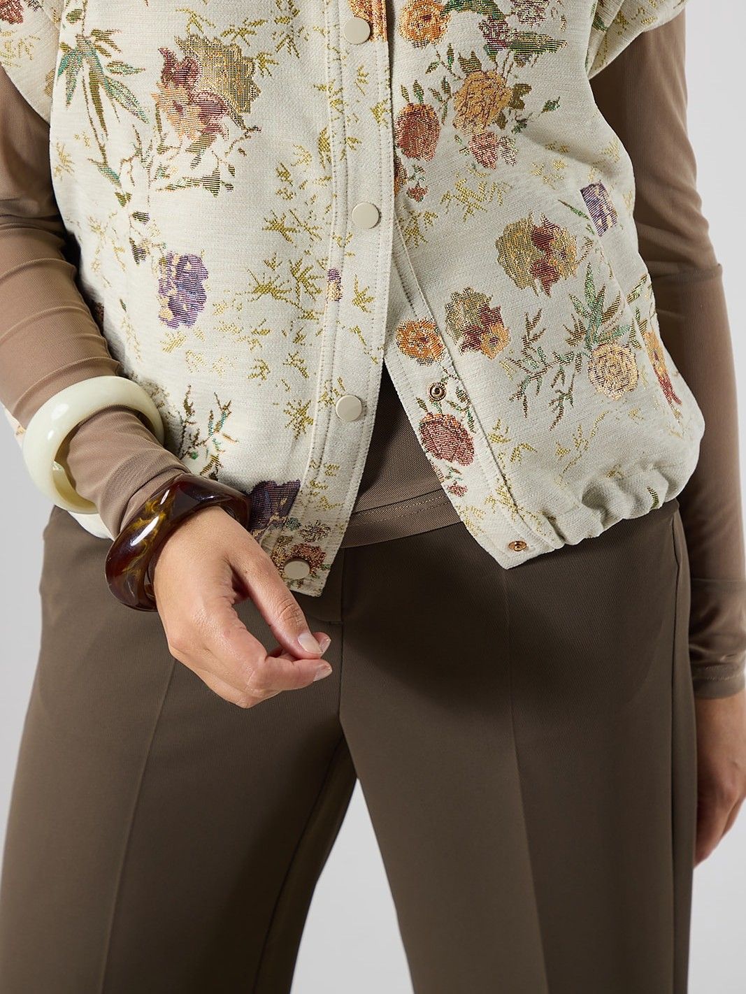 LABEL DOT - GILET - Off white