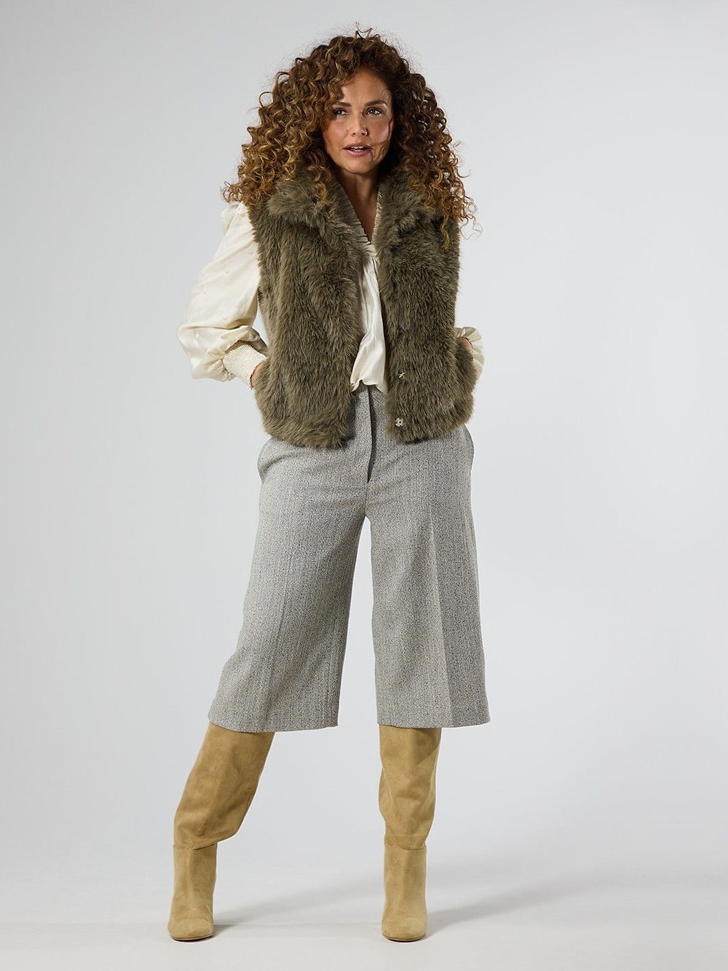 LABEL DOT - BROEK - Grijs