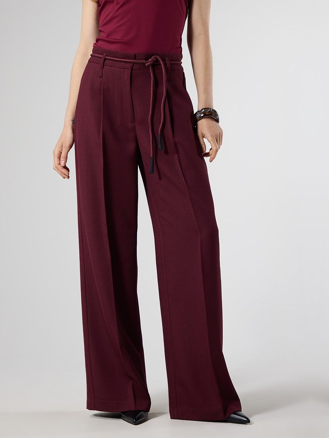 LABEL DOT - BROEK - Rood