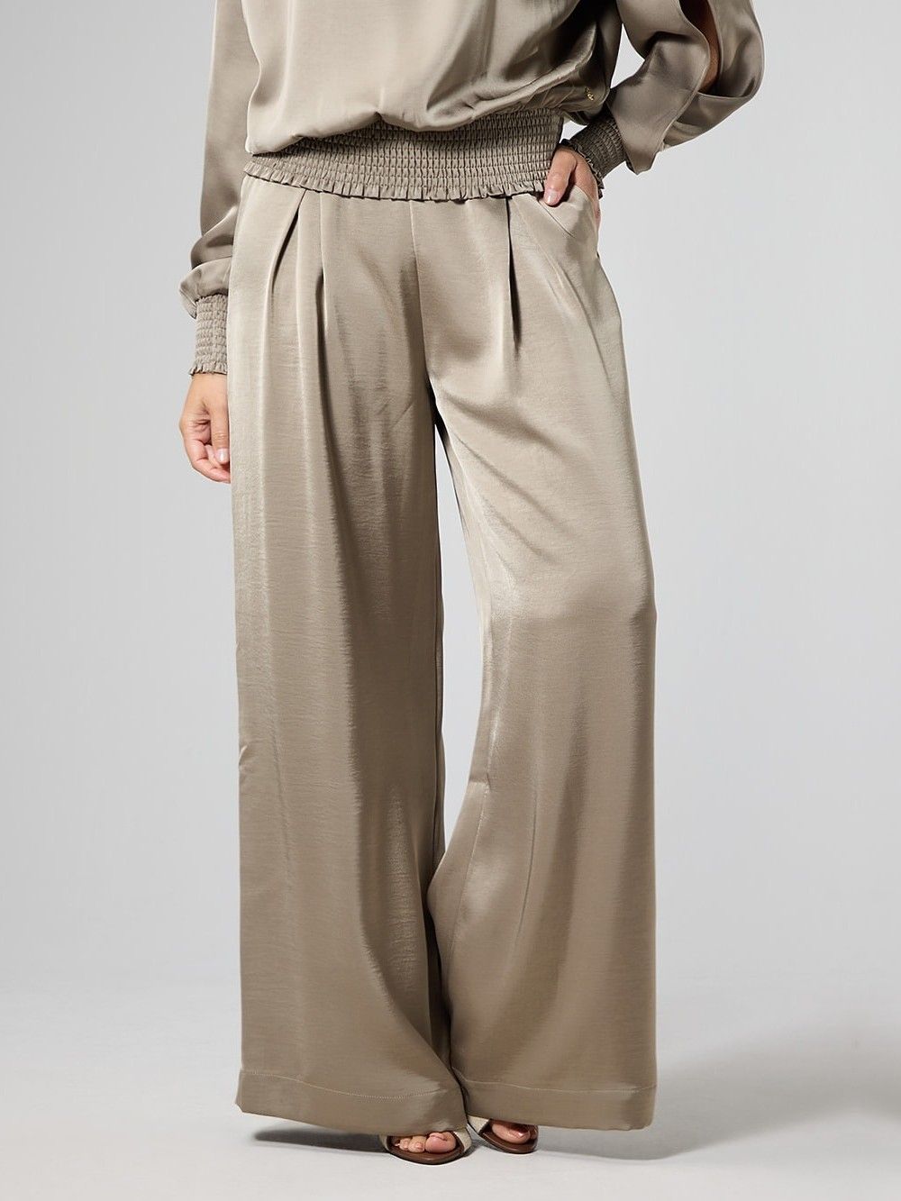 LABEL DOT - BROEK - Bruin