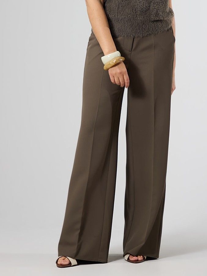 LABEL DOT - BROEK - Bruin