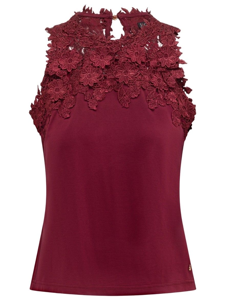 LABEL DOT - BLOUSE - Rood