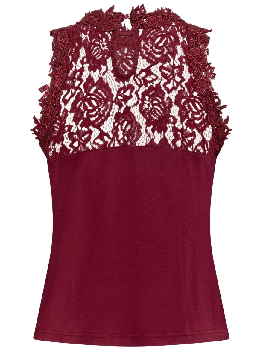 LABEL DOT - BLOUSE - Rood