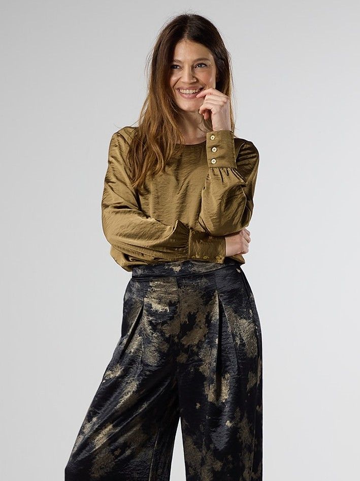 LABEL DOT - BLOUSE - goud