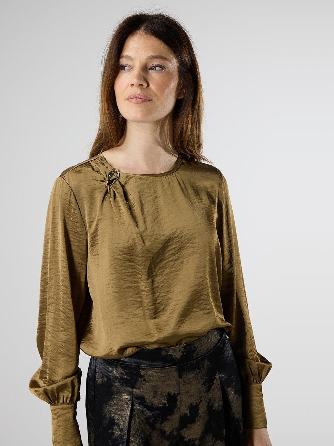 LABEL DOT - BLOUSE - goud