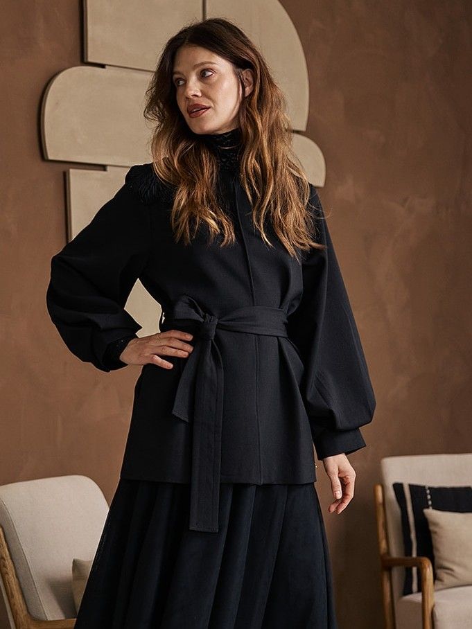 LABEL DOT - BLAZER - Zwart