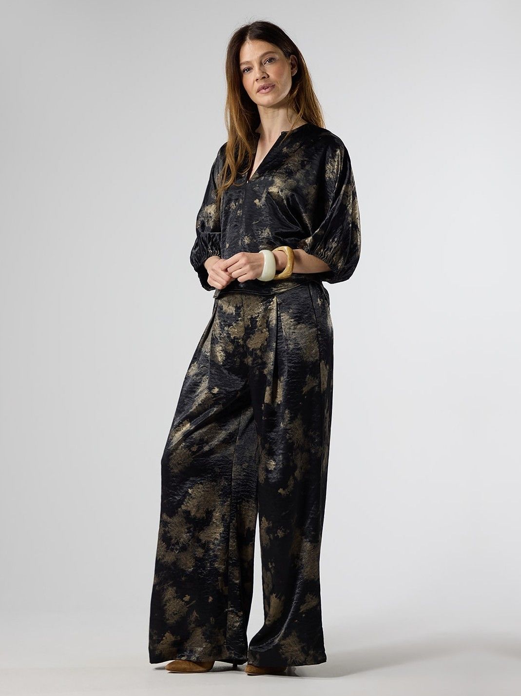 LABEL DOT - BROEK - Zwart