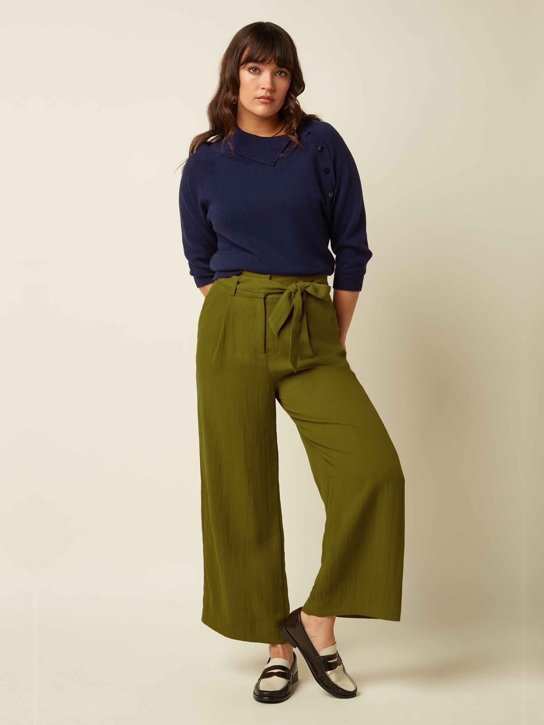 KING LOUIE - BROEK - Groen