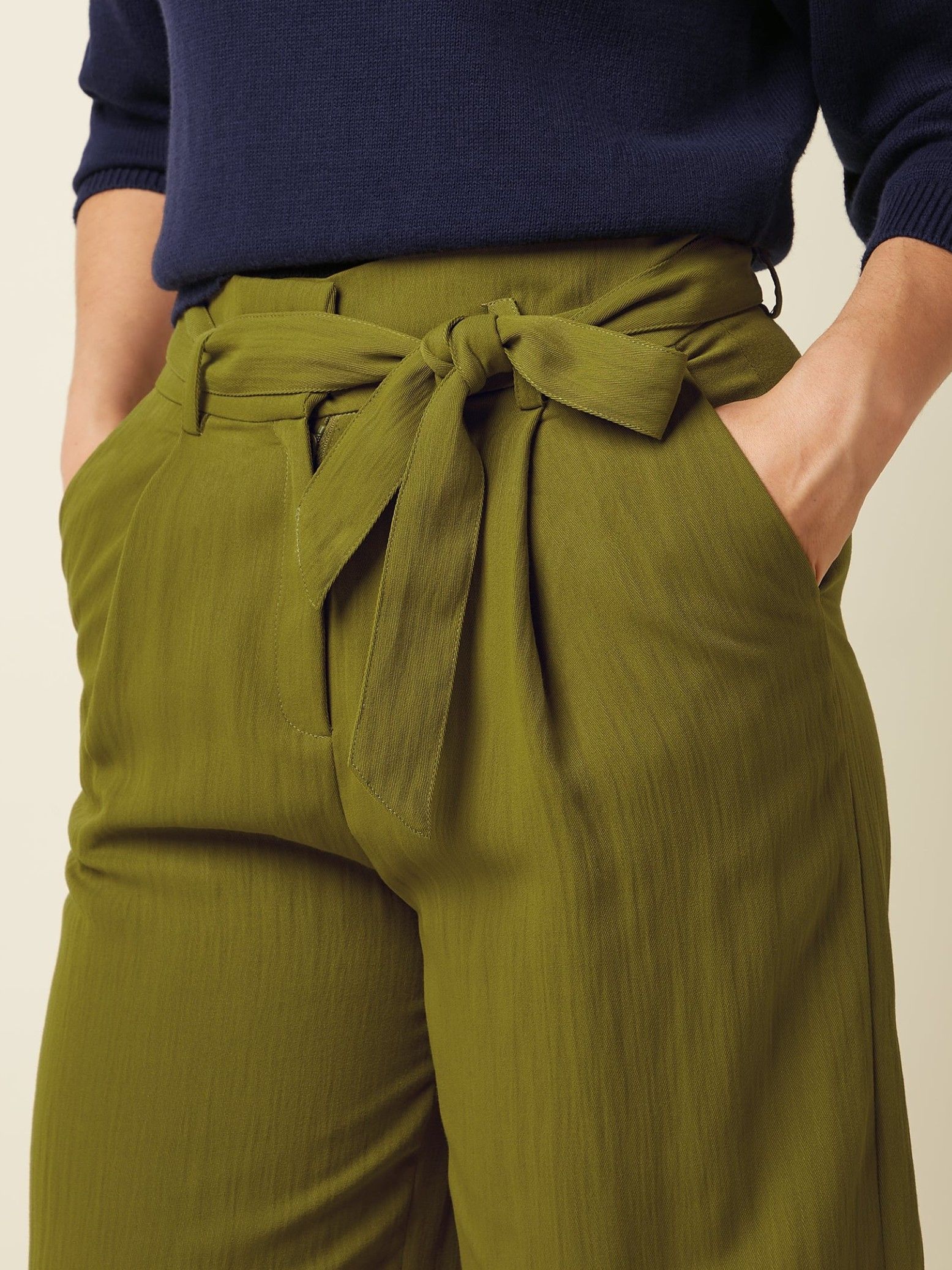 KING LOUIE - BROEK - Groen