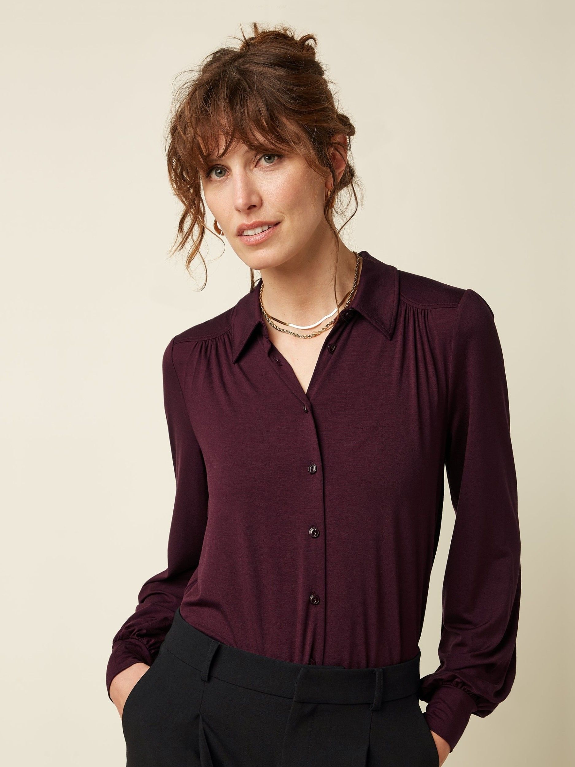 KING LOUIE - BLOUSE - Rood