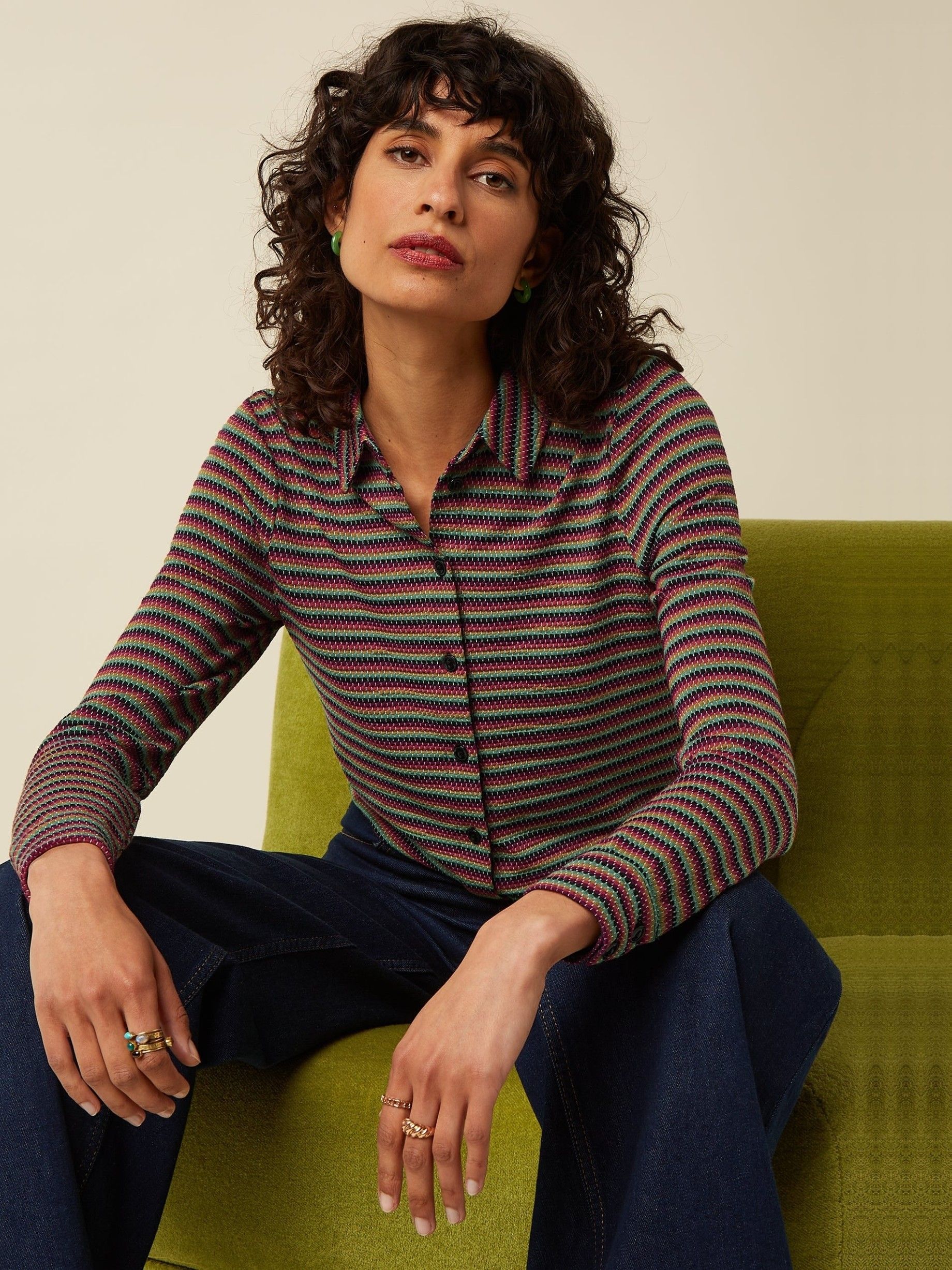 KING LOUIE - BLOUSE - Rood