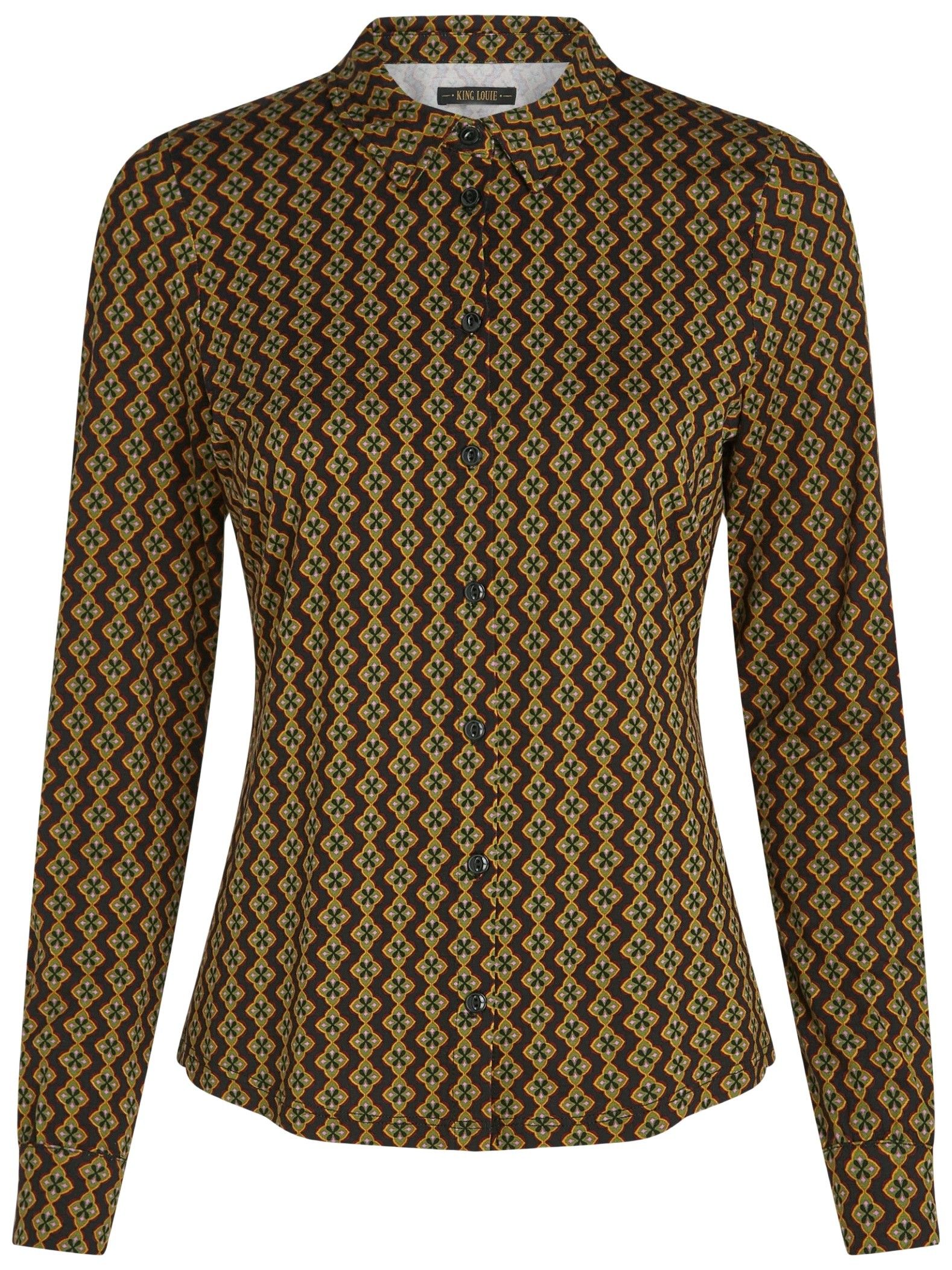 KING LOUIE - BLOUSE - Zwart