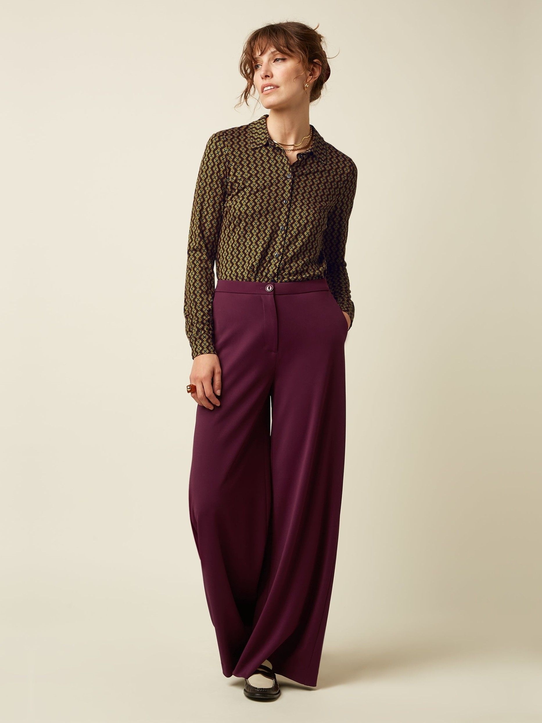 KING LOUIE - BLOUSE - Zwart