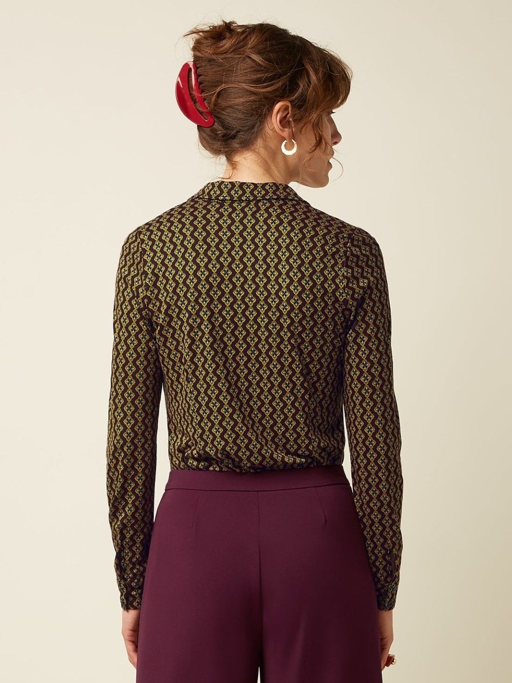 KING LOUIE - BLOUSE - Zwart