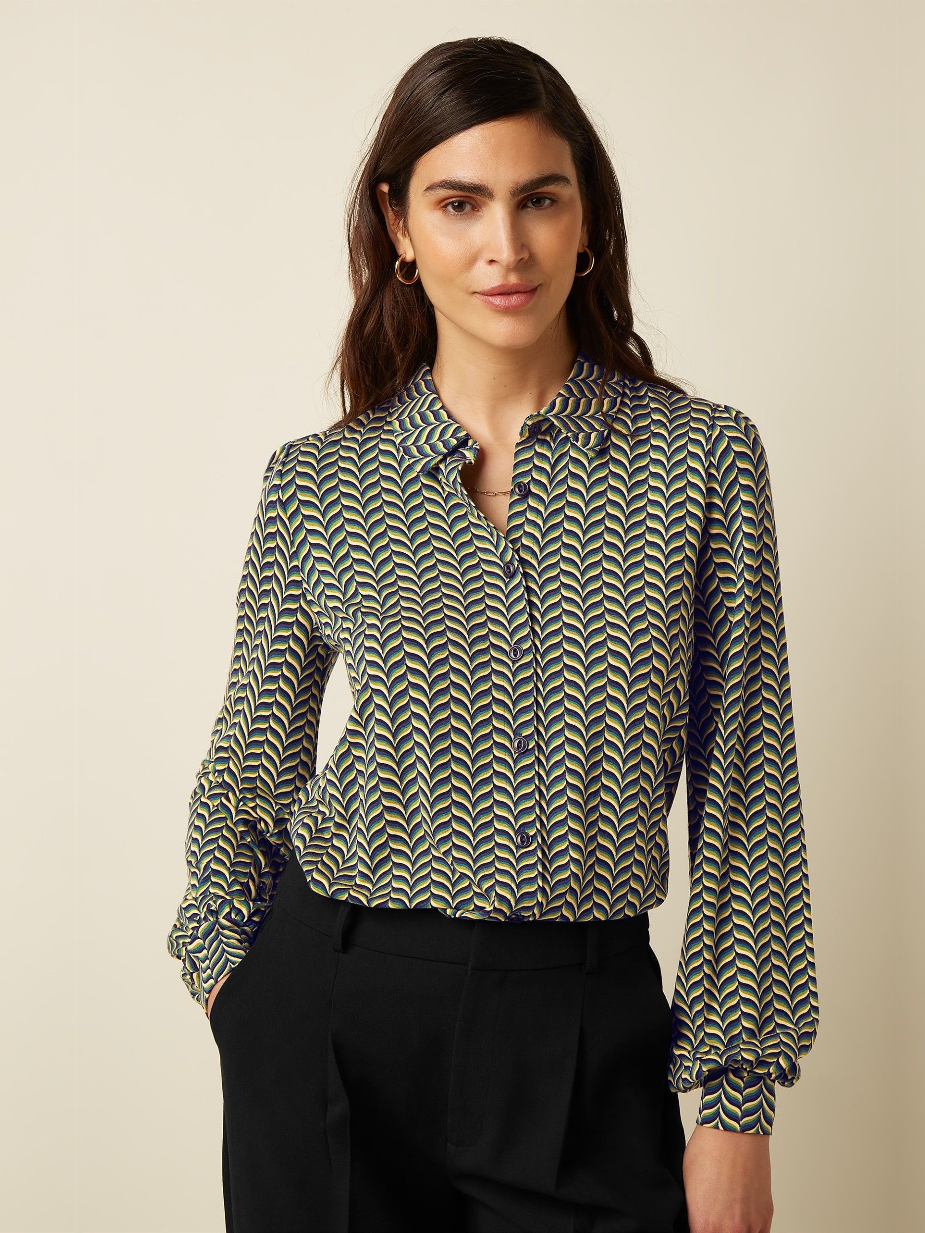 KING LOUIE - BLOUSE - Blauw